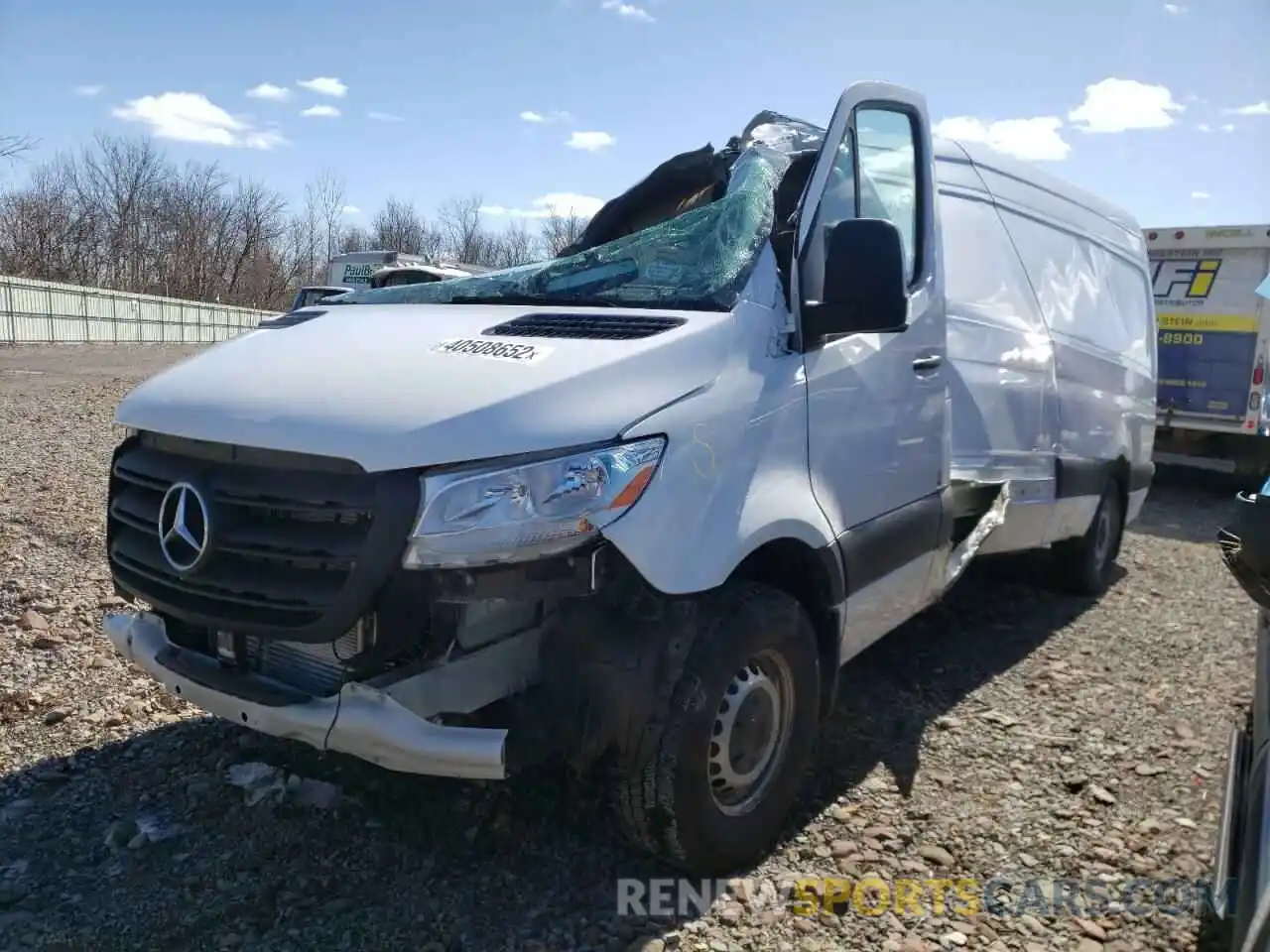 2 Photograph of a damaged car W1Y4ECHY5MT078210 MERCEDES-BENZ SPRINTER 2021