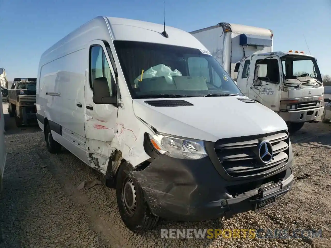 1 Photograph of a damaged car W1Y4EDHY0MT075852 MERCEDES-BENZ SPRINTER 2021