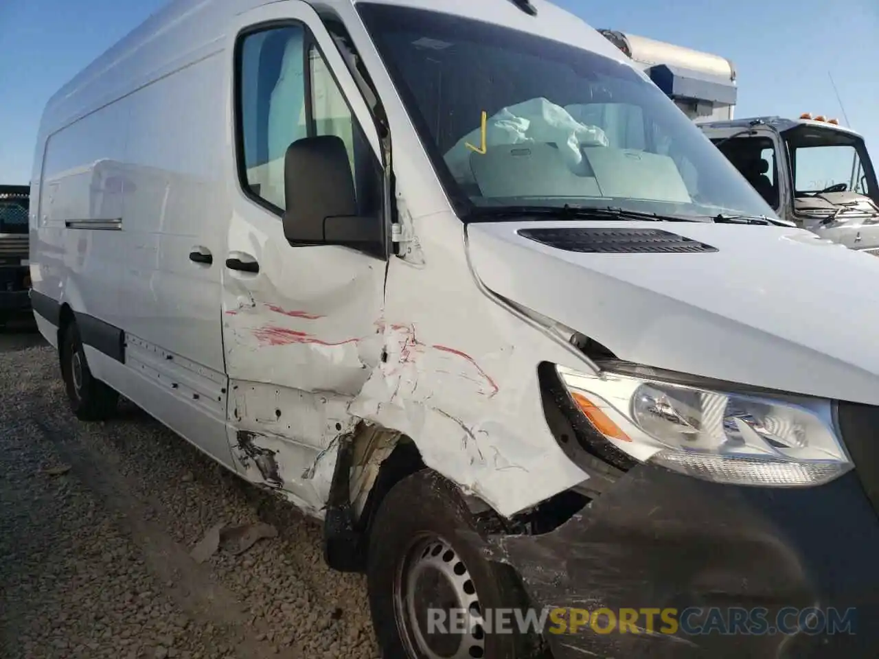 9 Photograph of a damaged car W1Y4EDHY0MT075852 MERCEDES-BENZ SPRINTER 2021