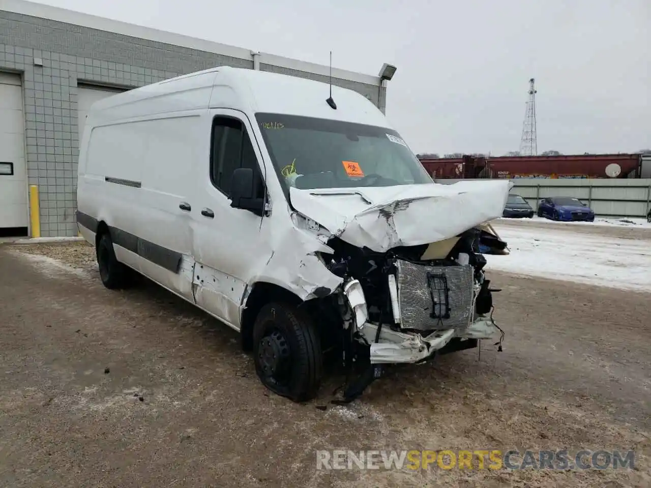 1 Photograph of a damaged car W1Y5EDHY8MT067857 MERCEDES-BENZ SPRINTER 2021