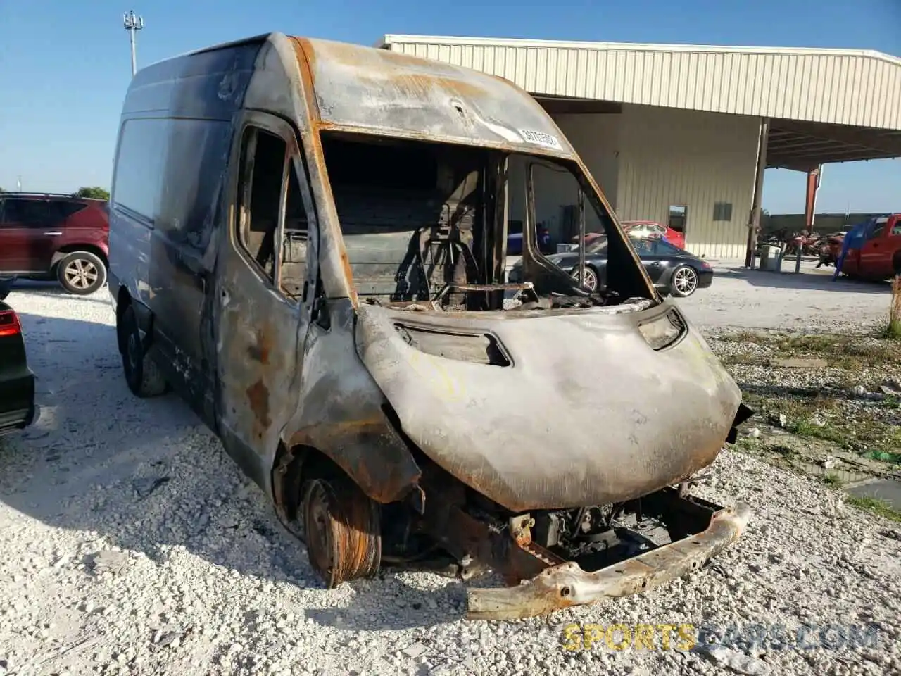 1 Photograph of a damaged car W1Y70BGY5MT053637 MERCEDES-BENZ SPRINTER 2021