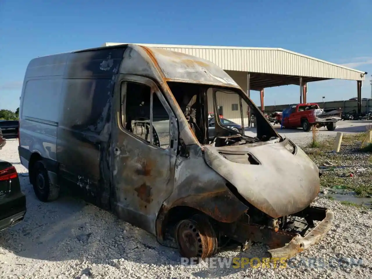 10 Photograph of a damaged car W1Y70BGY5MT053637 MERCEDES-BENZ SPRINTER 2021