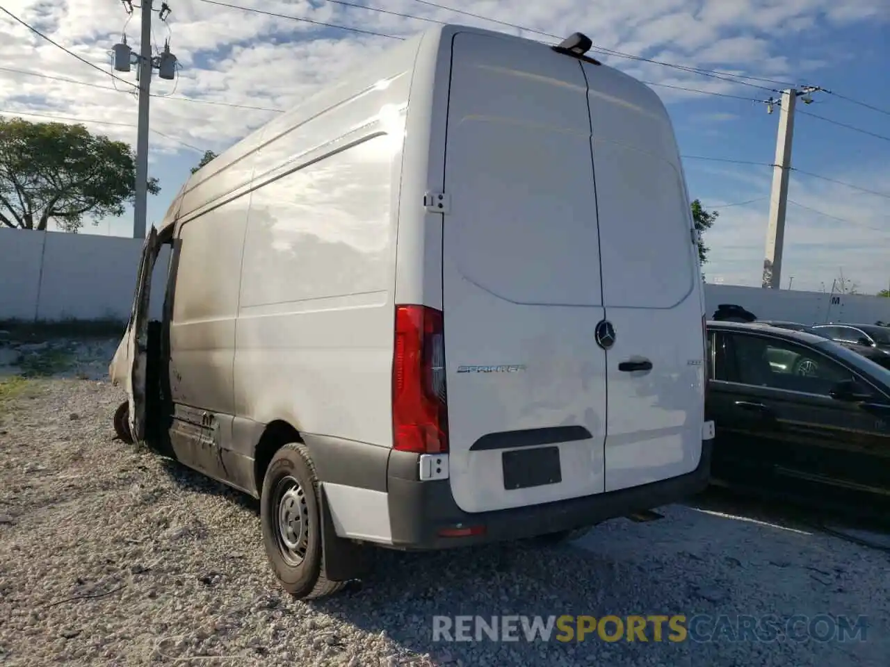 3 Photograph of a damaged car W1Y70BGY5MT053637 MERCEDES-BENZ SPRINTER 2021