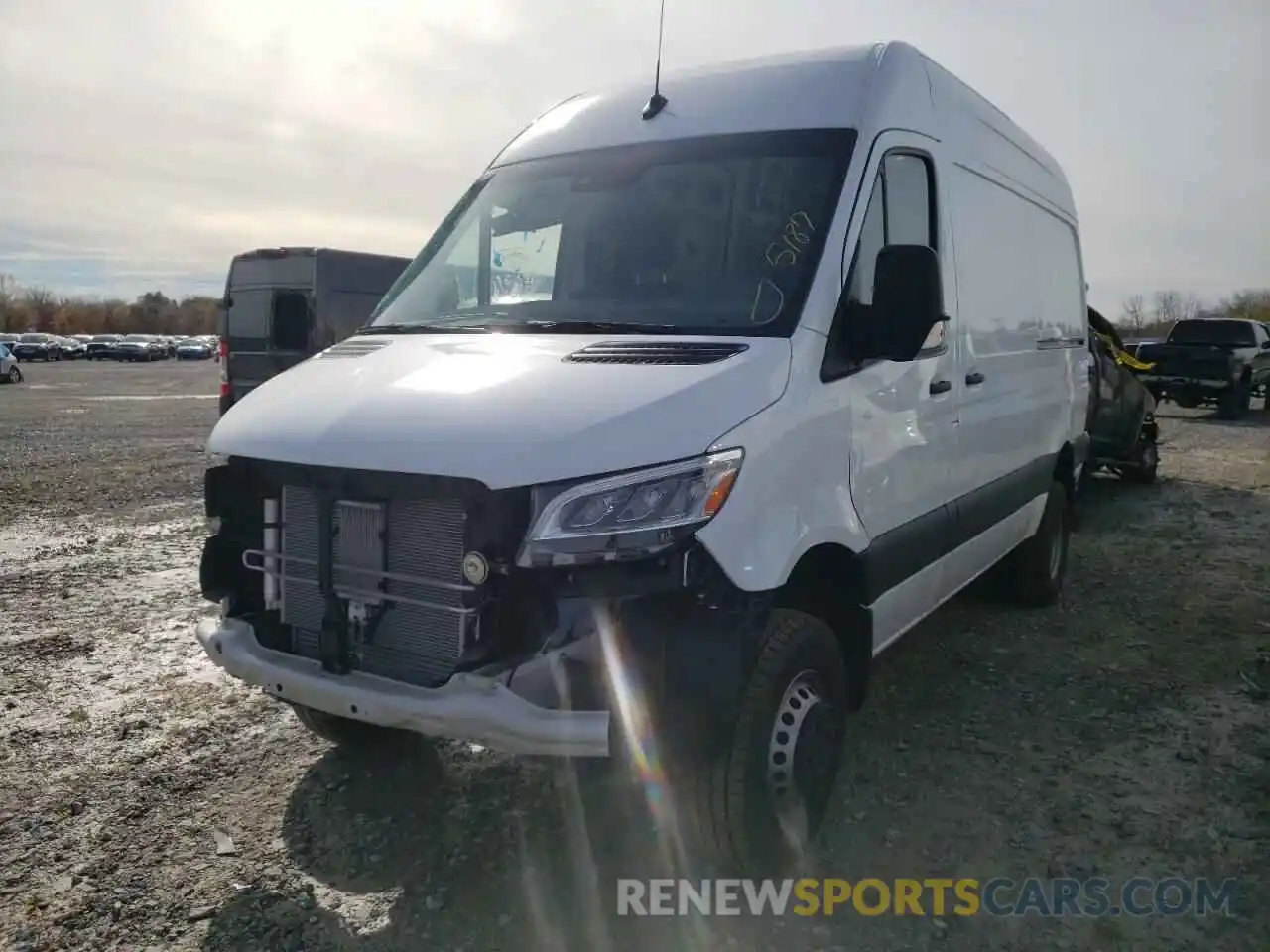 2 Photograph of a damaged car W1Y8EB6Y8MT074991 MERCEDES-BENZ SPRINTER 2021