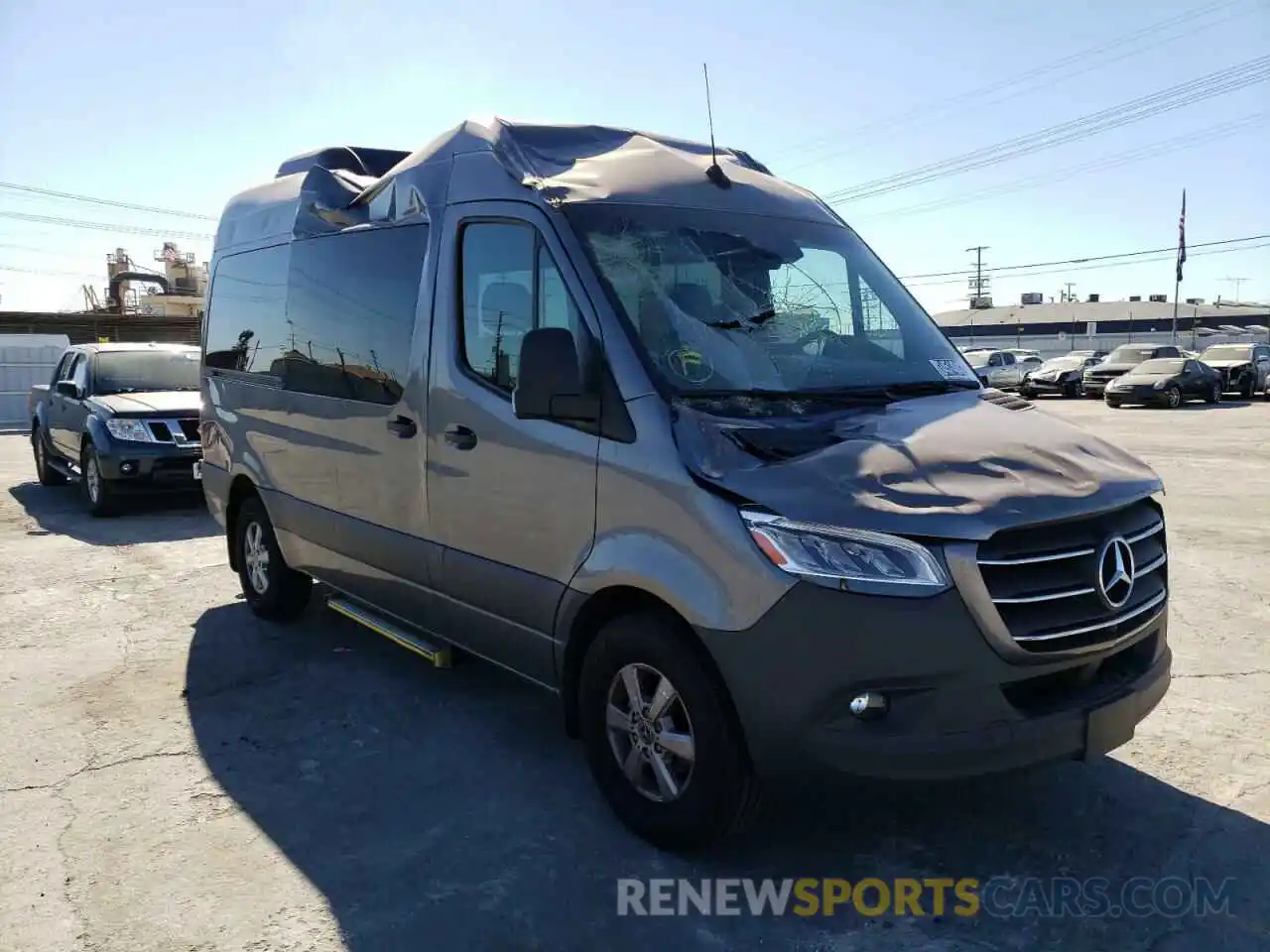 1 Photograph of a damaged car W1Z4DFHYXMT053285 MERCEDES-BENZ SPRINTER 2021