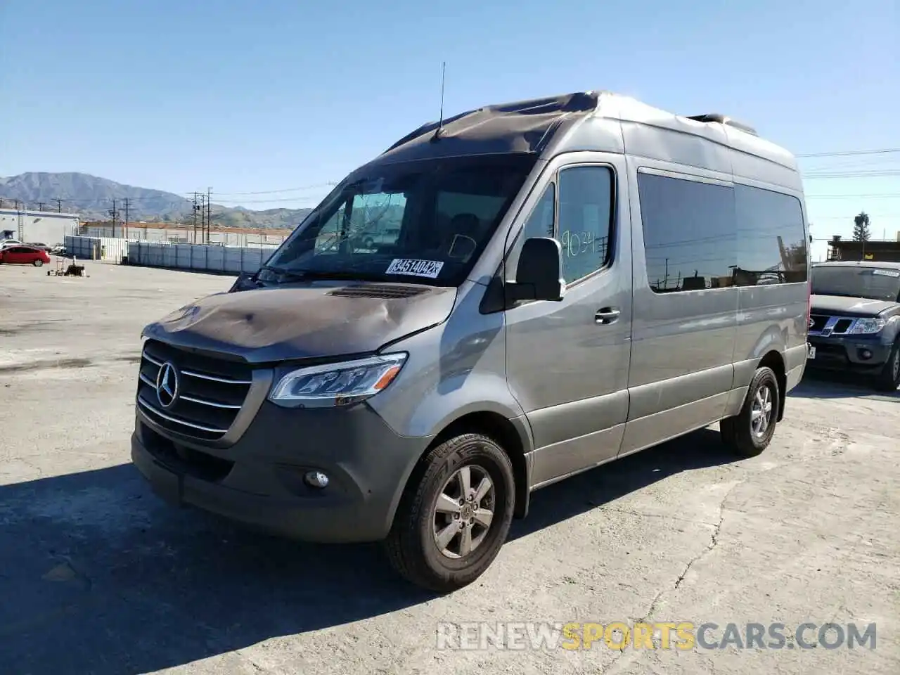 2 Фотография поврежденного автомобиля W1Z4DFHYXMT053285 MERCEDES-BENZ SPRINTER 2021