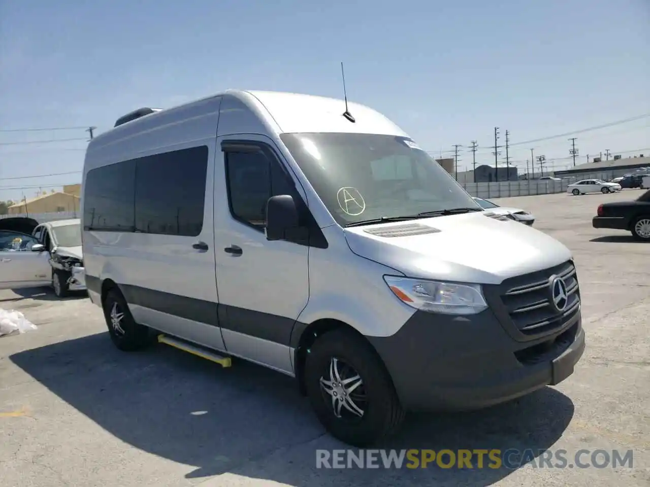 1 Photograph of a damaged car W1Z4EFHY9MT061620 MERCEDES-BENZ SPRINTER 2021