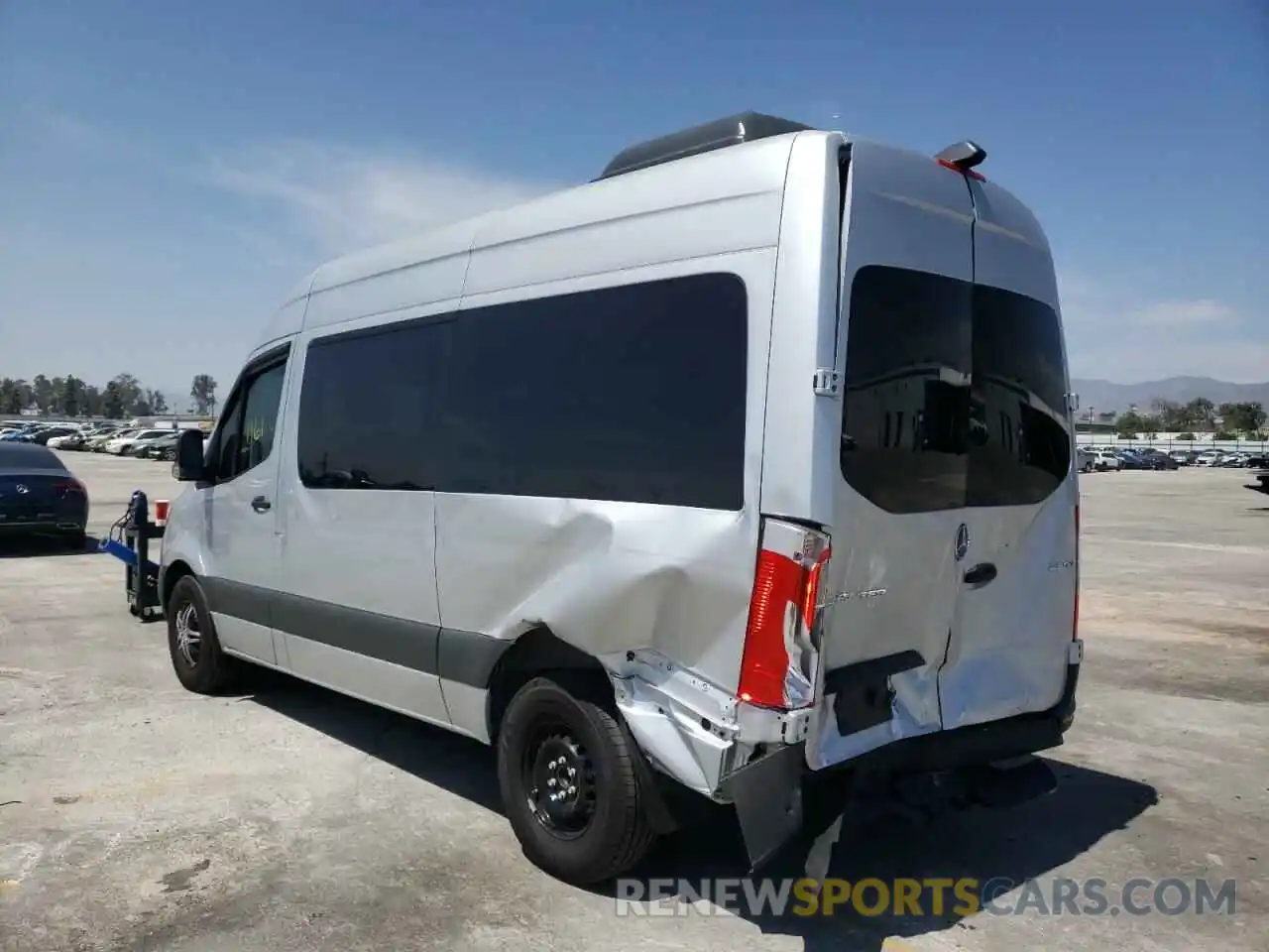 3 Фотография поврежденного автомобиля W1Z4EFHY9MT061620 MERCEDES-BENZ SPRINTER 2021