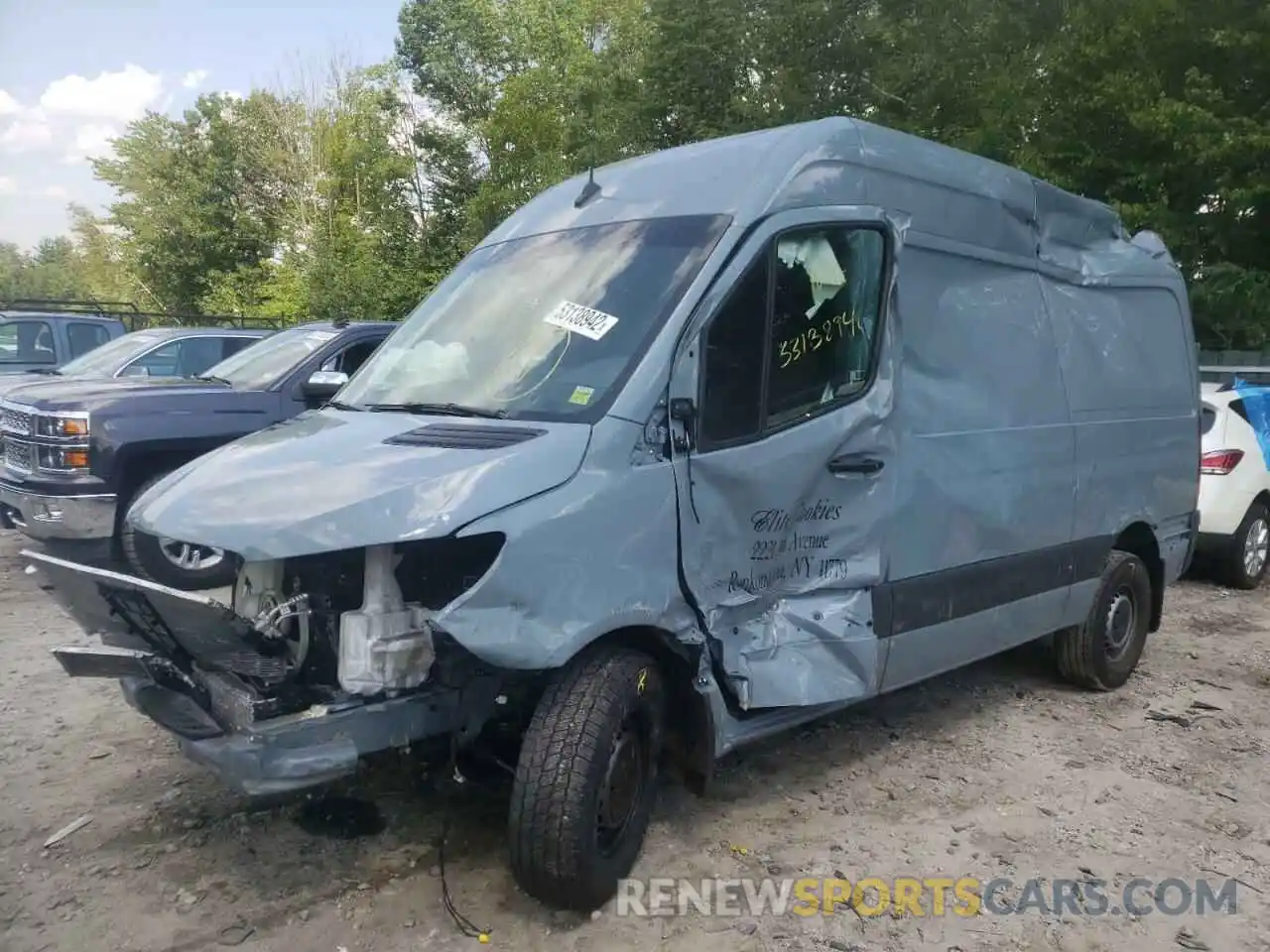 2 Фотография поврежденного автомобиля W1Y4DBHY6NT103209 MERCEDES-BENZ SPRINTER 2022