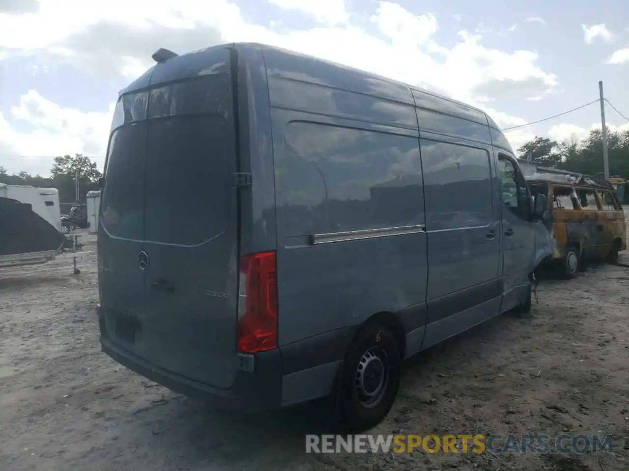 4 Фотография поврежденного автомобиля W1Y4DBHY6NT103209 MERCEDES-BENZ SPRINTER 2022