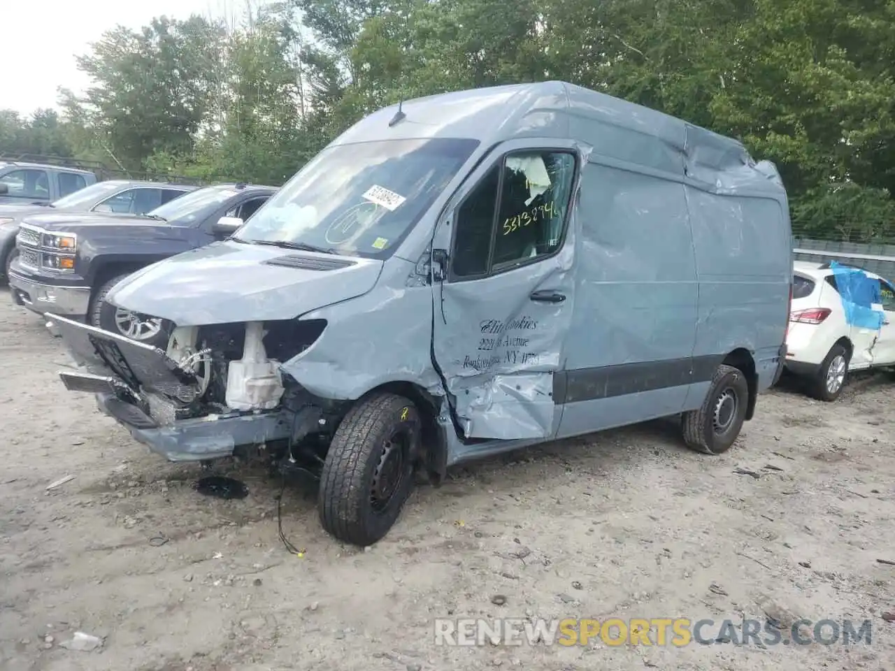 9 Фотография поврежденного автомобиля W1Y4DBHY6NT103209 MERCEDES-BENZ SPRINTER 2022