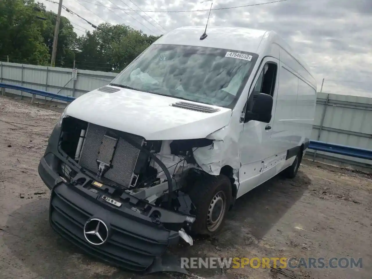 2 Photograph of a damaged car W1Y4ECHY6NT081974 MERCEDES-BENZ SPRINTER 2022