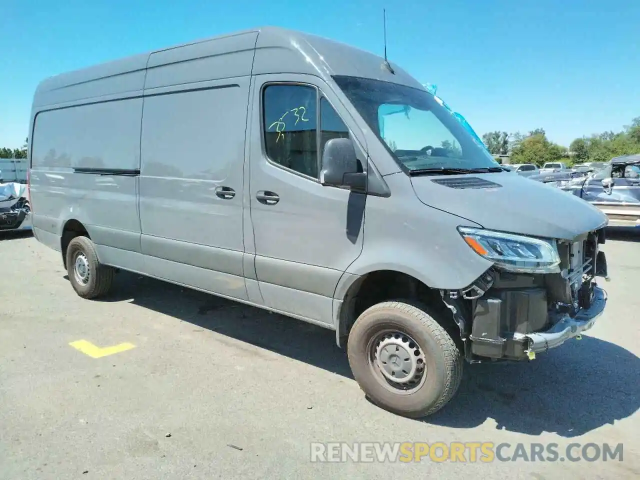 1 Photograph of a damaged car W1Y4ECVY4NT085378 MERCEDES-BENZ SPRINTER 2022