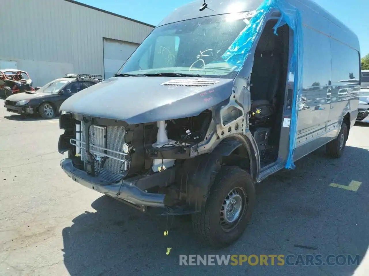 9 Photograph of a damaged car W1Y4ECVY4NT085378 MERCEDES-BENZ SPRINTER 2022