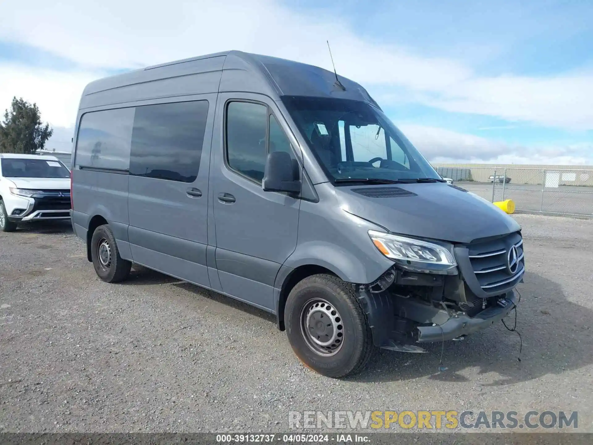 1 Photograph of a damaged car W1W40BHY9PT126684 MERCEDES-BENZ SPRINTER 2023