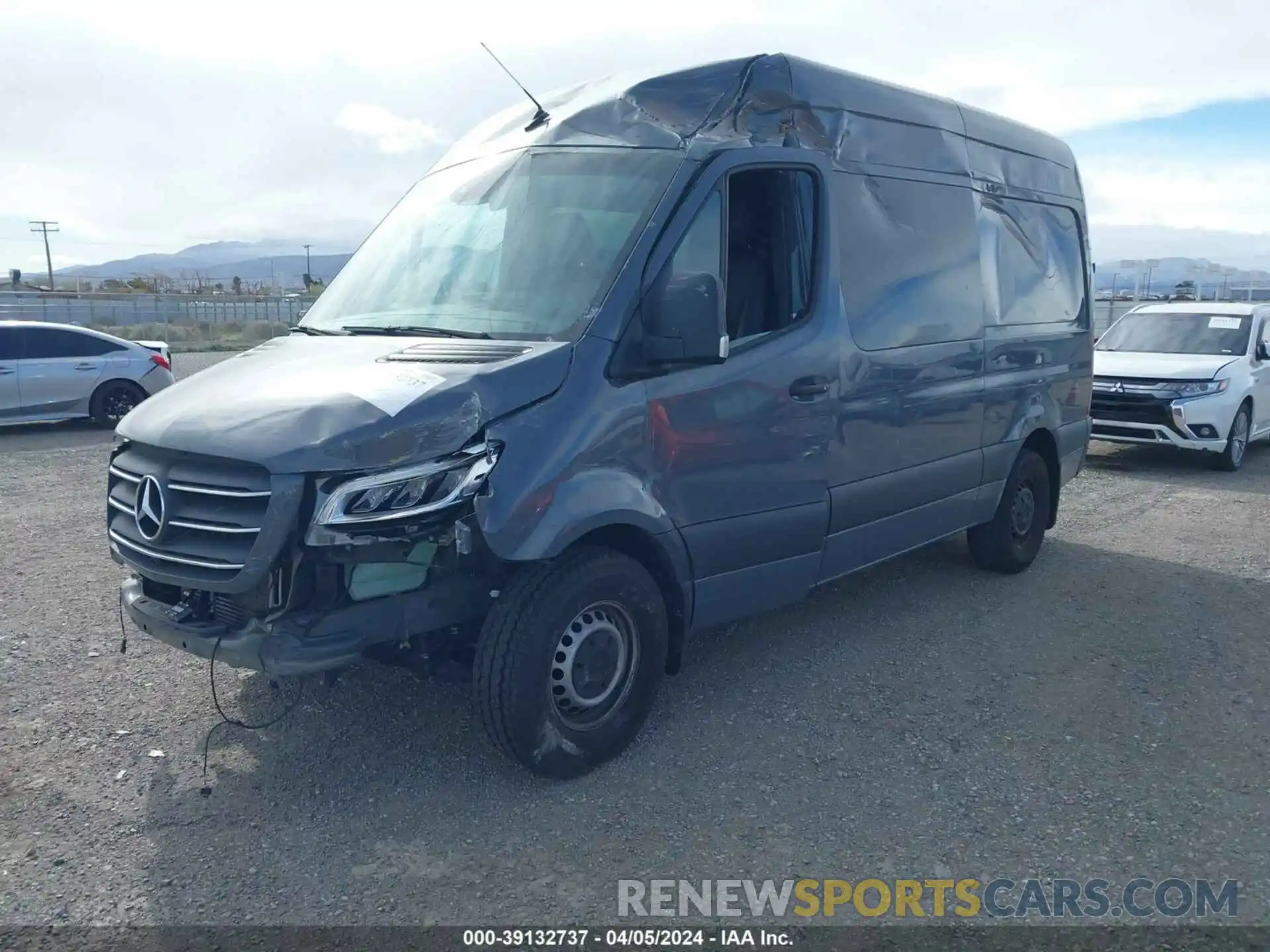 2 Photograph of a damaged car W1W40BHY9PT126684 MERCEDES-BENZ SPRINTER 2023