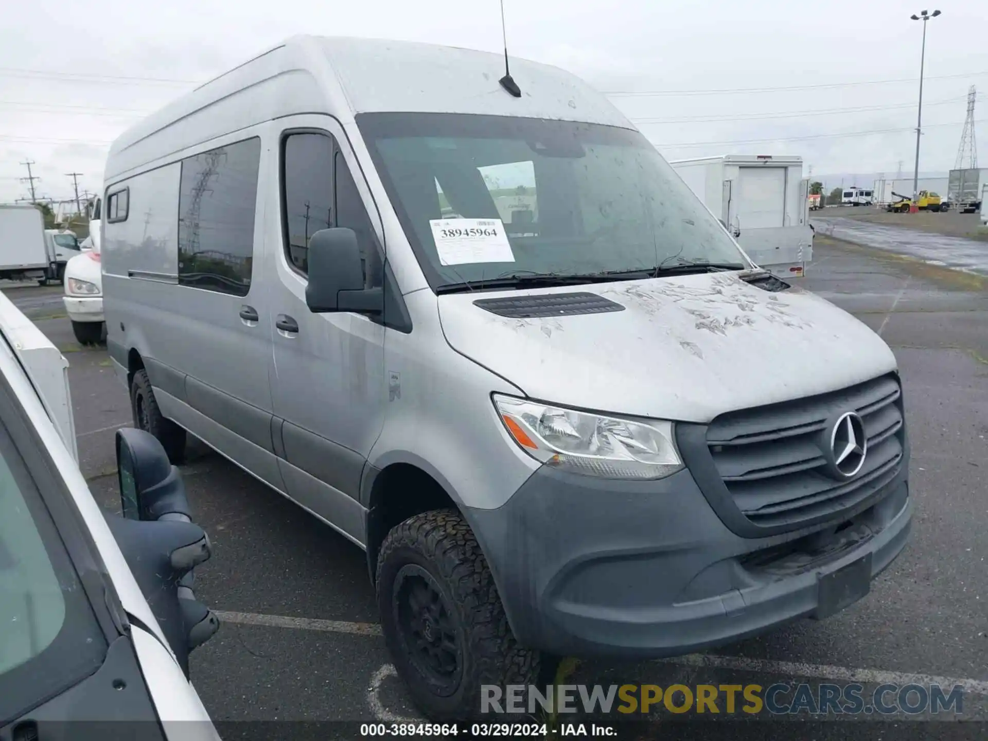 1 Photograph of a damaged car W1W4ECVY8KT017928 MERCEDES-BENZ SPRINTER 2500 2019