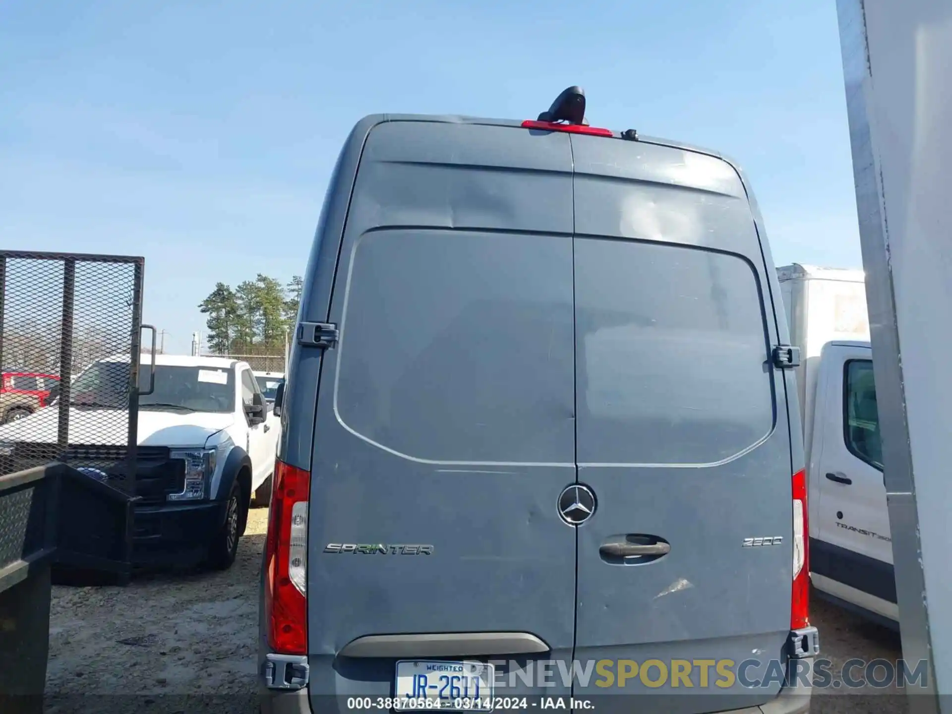 15 Фотография поврежденного автомобиля WD4PF0CD2KT004859 MERCEDES-BENZ SPRINTER 2500 2019