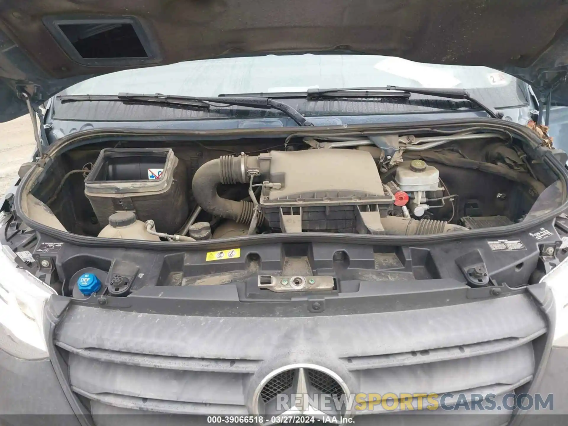 10 Photograph of a damaged car WD4PF1CD2KP133666 MERCEDES-BENZ SPRINTER 2500 2019