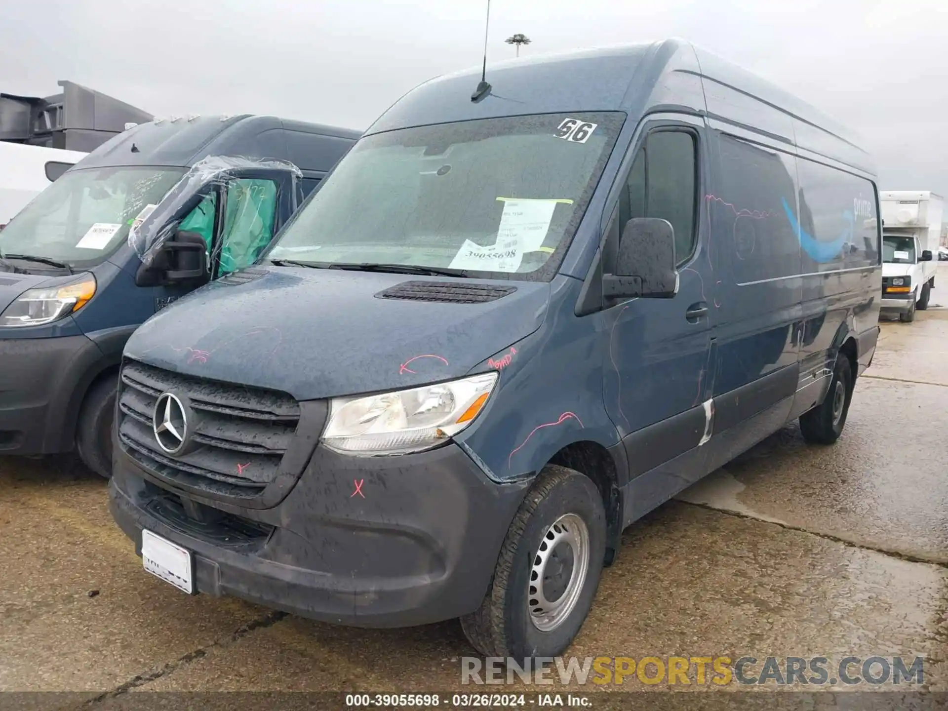 2 Photograph of a damaged car WD4PF1CD5KT012475 MERCEDES-BENZ SPRINTER 2500 2019