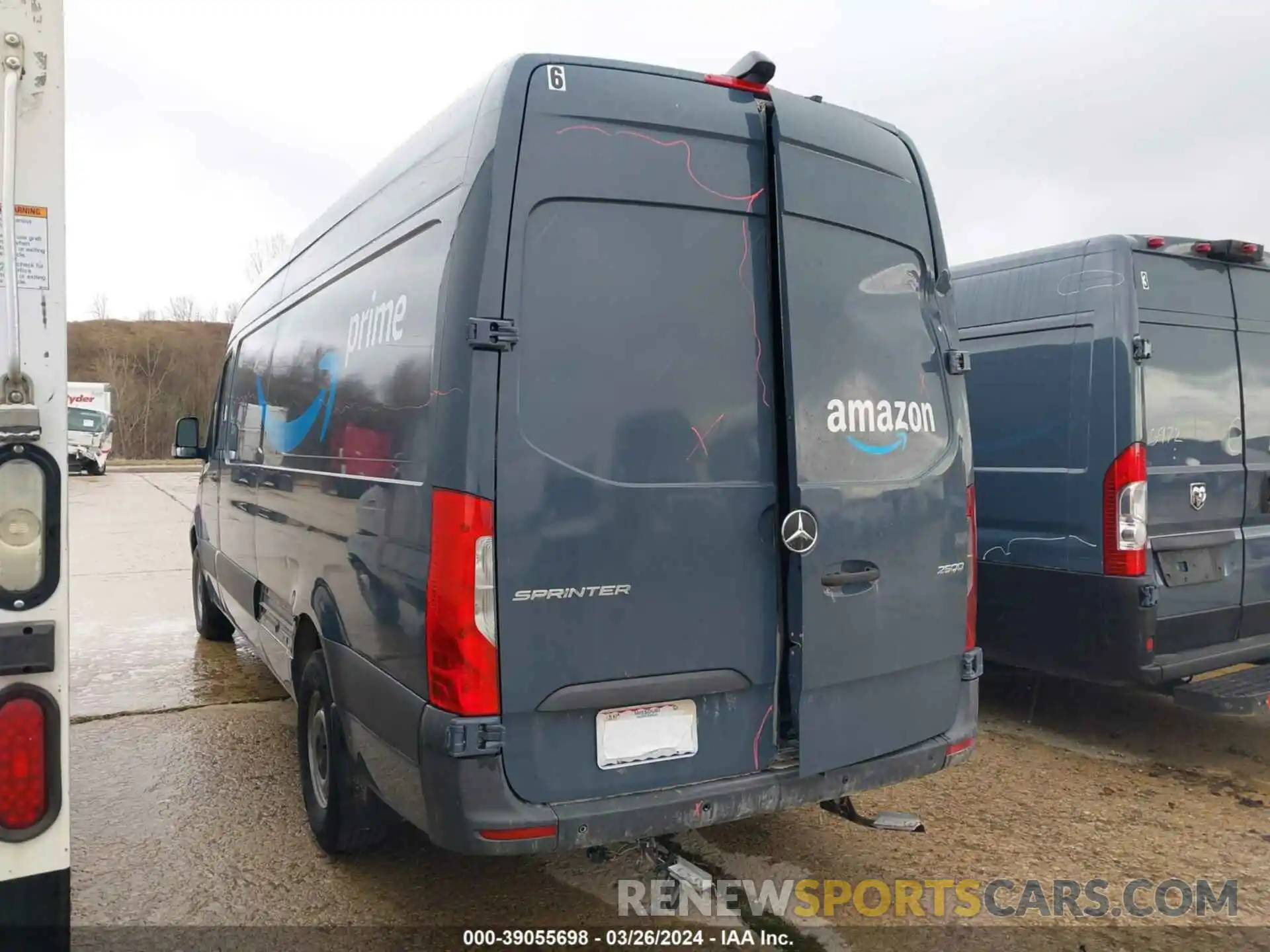 3 Photograph of a damaged car WD4PF1CD5KT012475 MERCEDES-BENZ SPRINTER 2500 2019