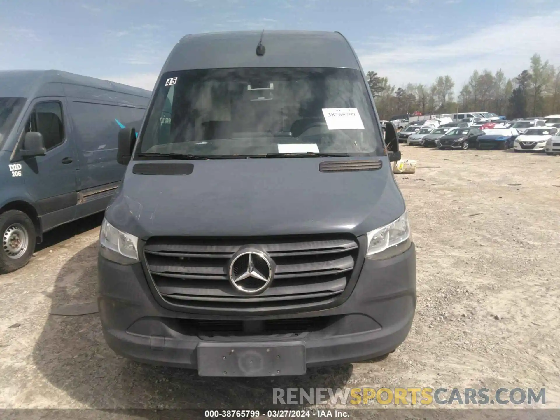 11 Фотография поврежденного автомобиля WD4PF1CD6KP111802 MERCEDES-BENZ SPRINTER 2500 2019