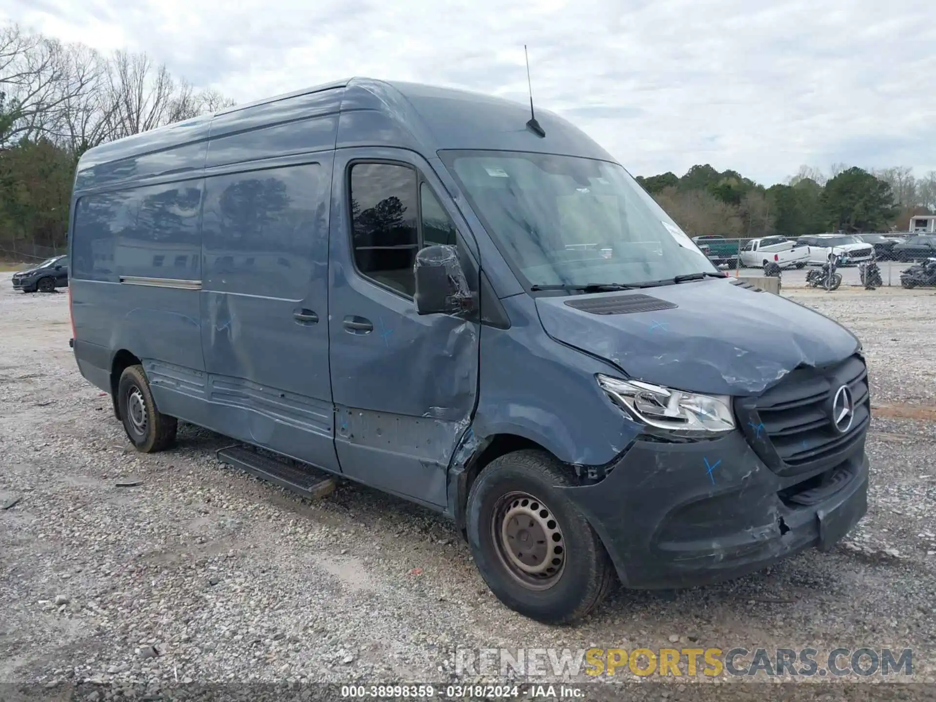 1 Фотография поврежденного автомобиля WD4PF1CDXKP114461 MERCEDES-BENZ SPRINTER 2500 2019