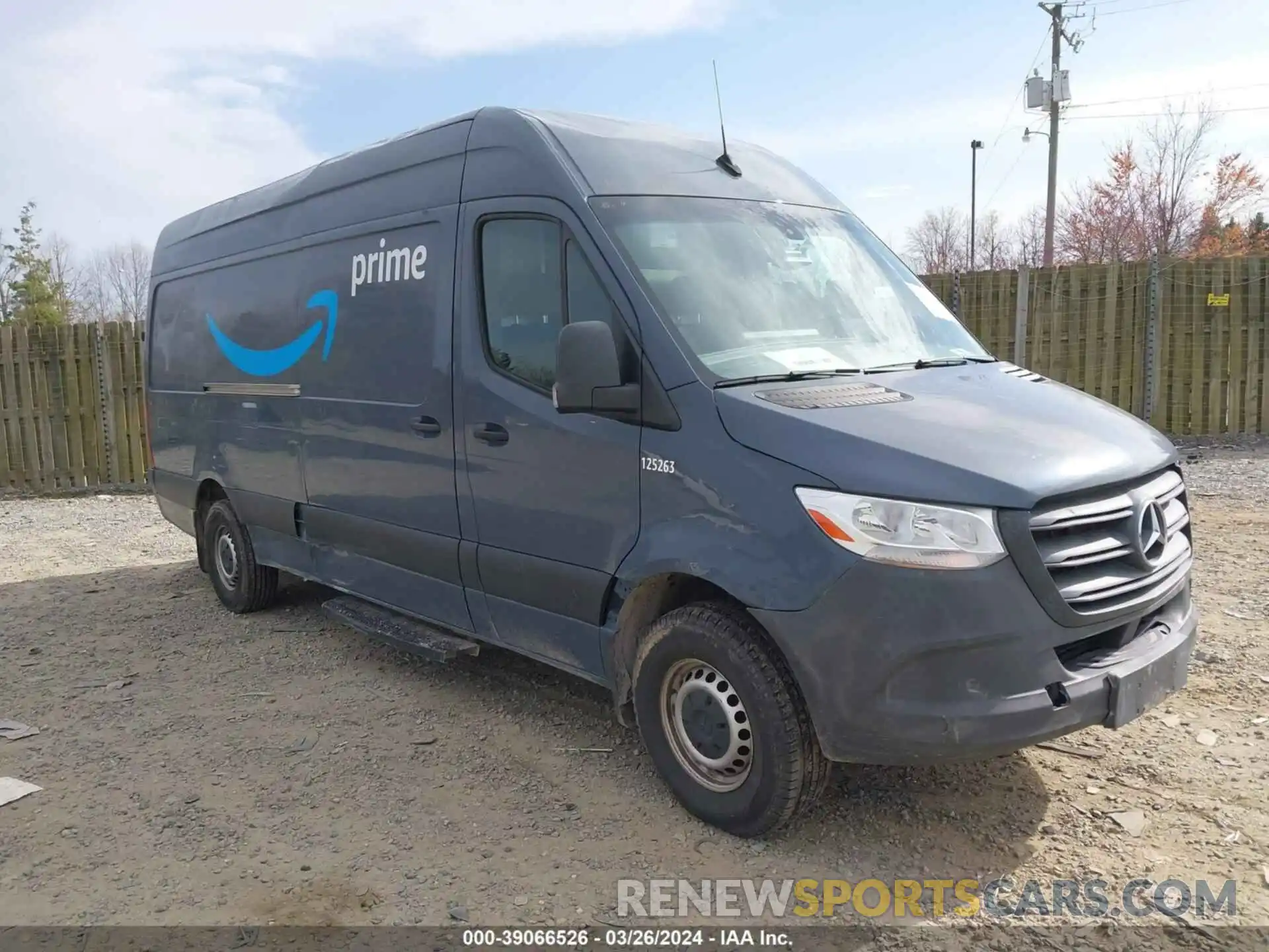 1 Photograph of a damaged car WD4PF1CDXKP152675 MERCEDES-BENZ SPRINTER 2500 2019