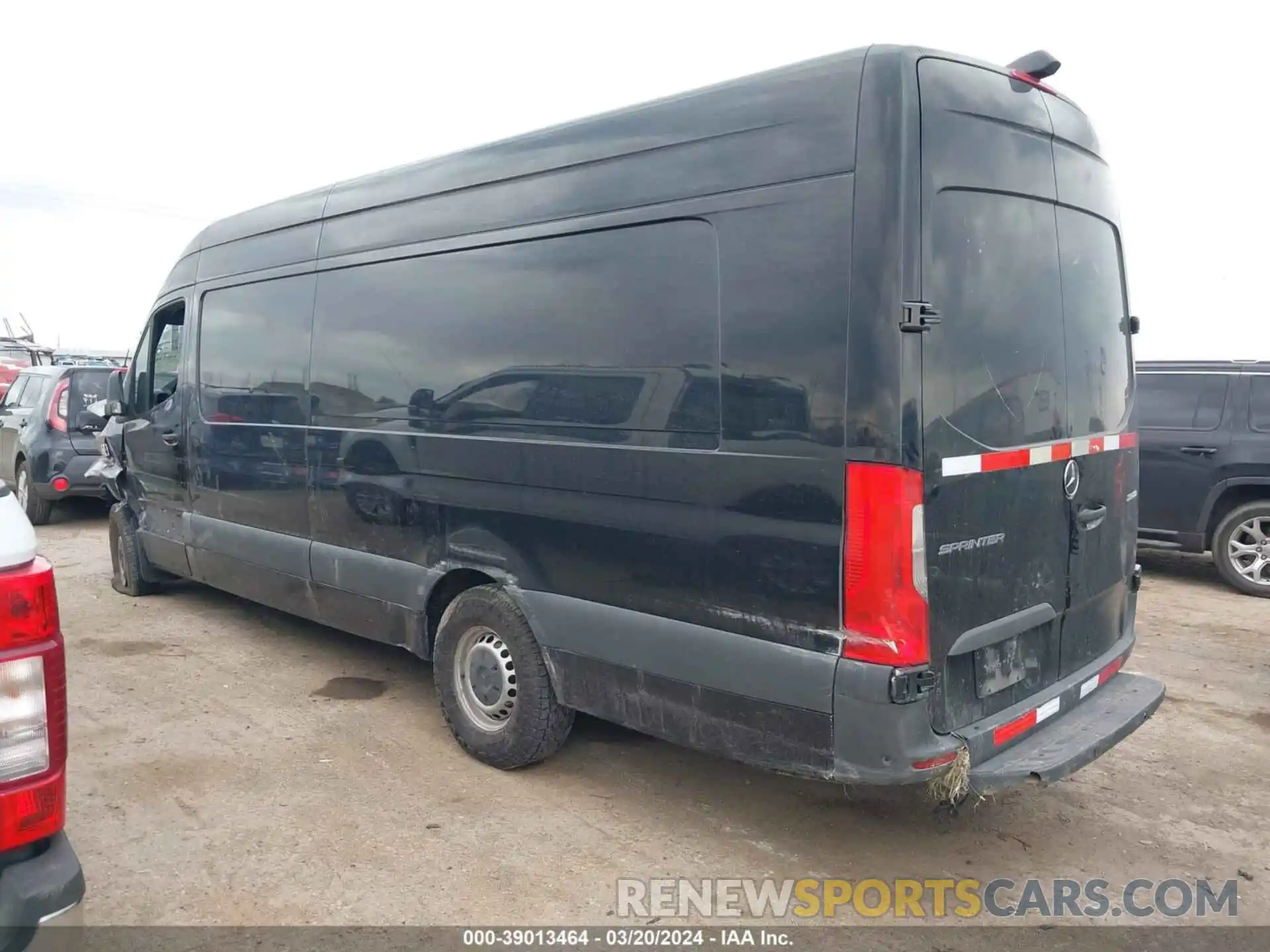 3 Фотография поврежденного автомобиля W1W4EDHY1LP208022 MERCEDES-BENZ SPRINTER 2500 2020