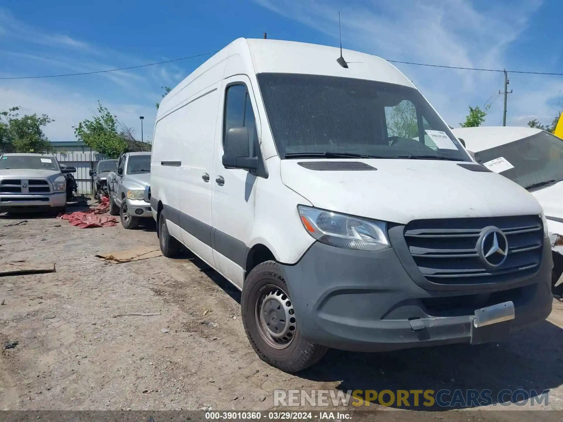 1 Photograph of a damaged car W1W4DCHY4MT048269 MERCEDES-BENZ SPRINTER 2500 2021