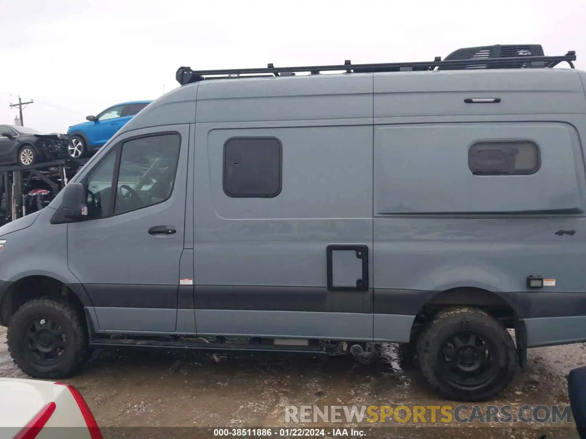 14 Фотография поврежденного автомобиля W1W4EBVY6MP411837 MERCEDES-BENZ SPRINTER 2500 2021