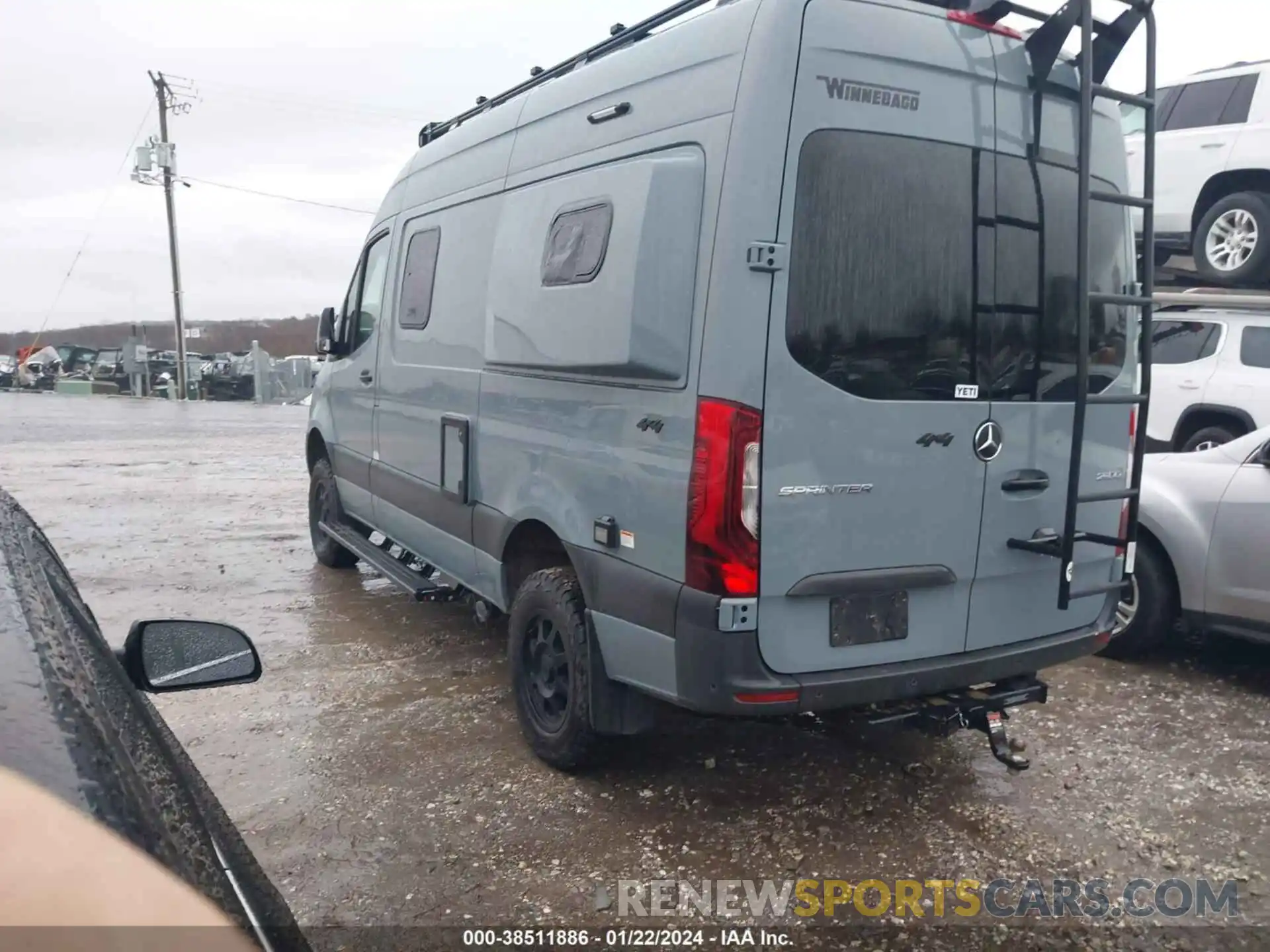 3 Фотография поврежденного автомобиля W1W4EBVY6MP411837 MERCEDES-BENZ SPRINTER 2500 2021