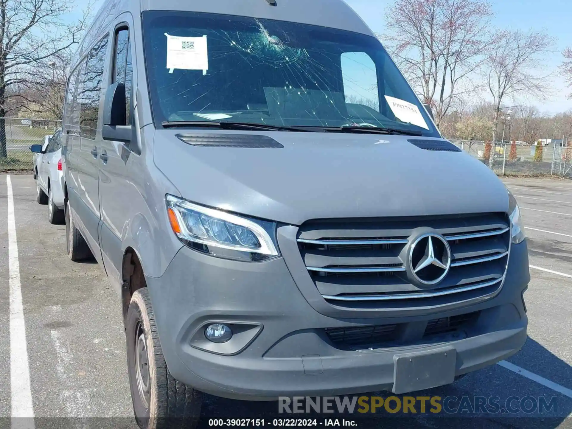 1 Photograph of a damaged car W1W4ECVY4MT068989 MERCEDES-BENZ SPRINTER 2500 2021