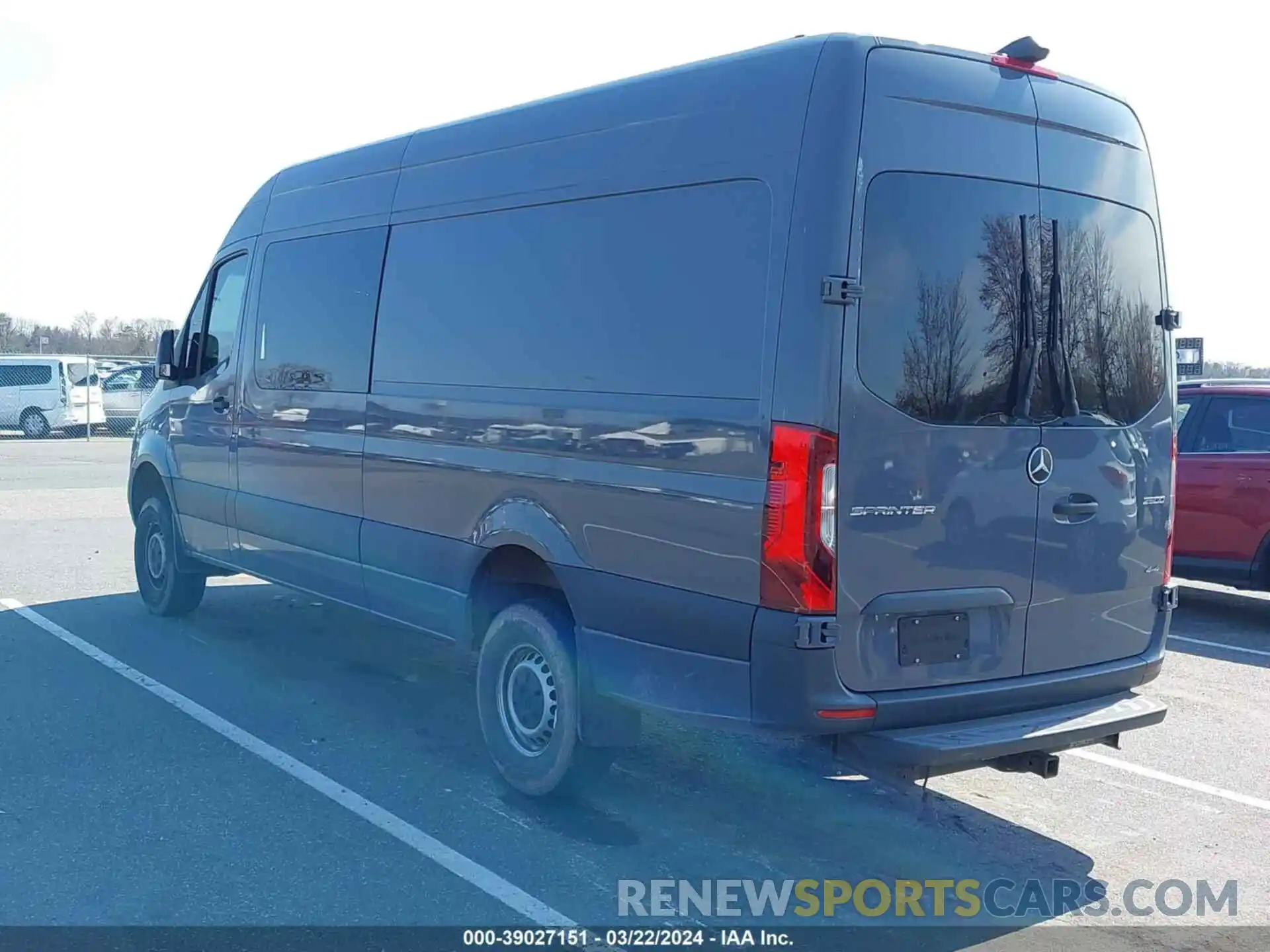 3 Photograph of a damaged car W1W4ECVY4MT068989 MERCEDES-BENZ SPRINTER 2500 2021