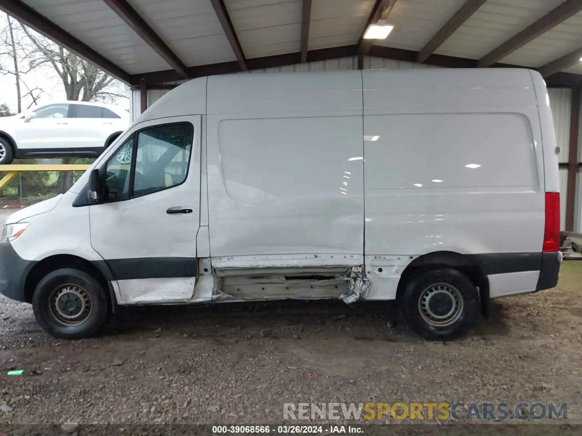 14 Фотография поврежденного автомобиля W1Y4EBHYXNT118423 MERCEDES-BENZ SPRINTER 2500 2022