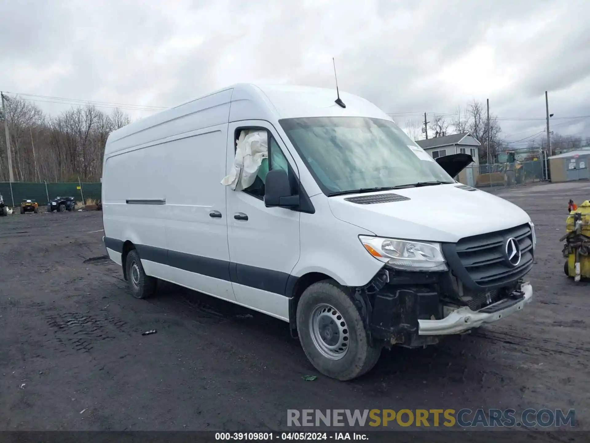 1 Фотография поврежденного автомобиля W1Y4ECHY5NT091430 MERCEDES-BENZ SPRINTER 2500 2022