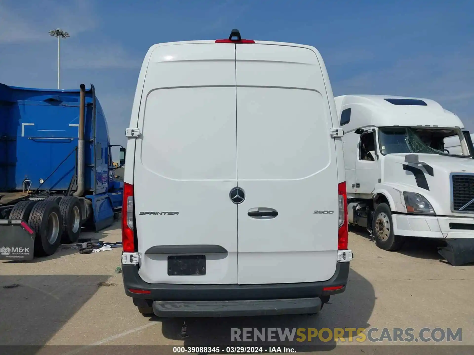 15 Фотография поврежденного автомобиля W1Y40BHY6PT142722 MERCEDES-BENZ SPRINTER 2500 2023