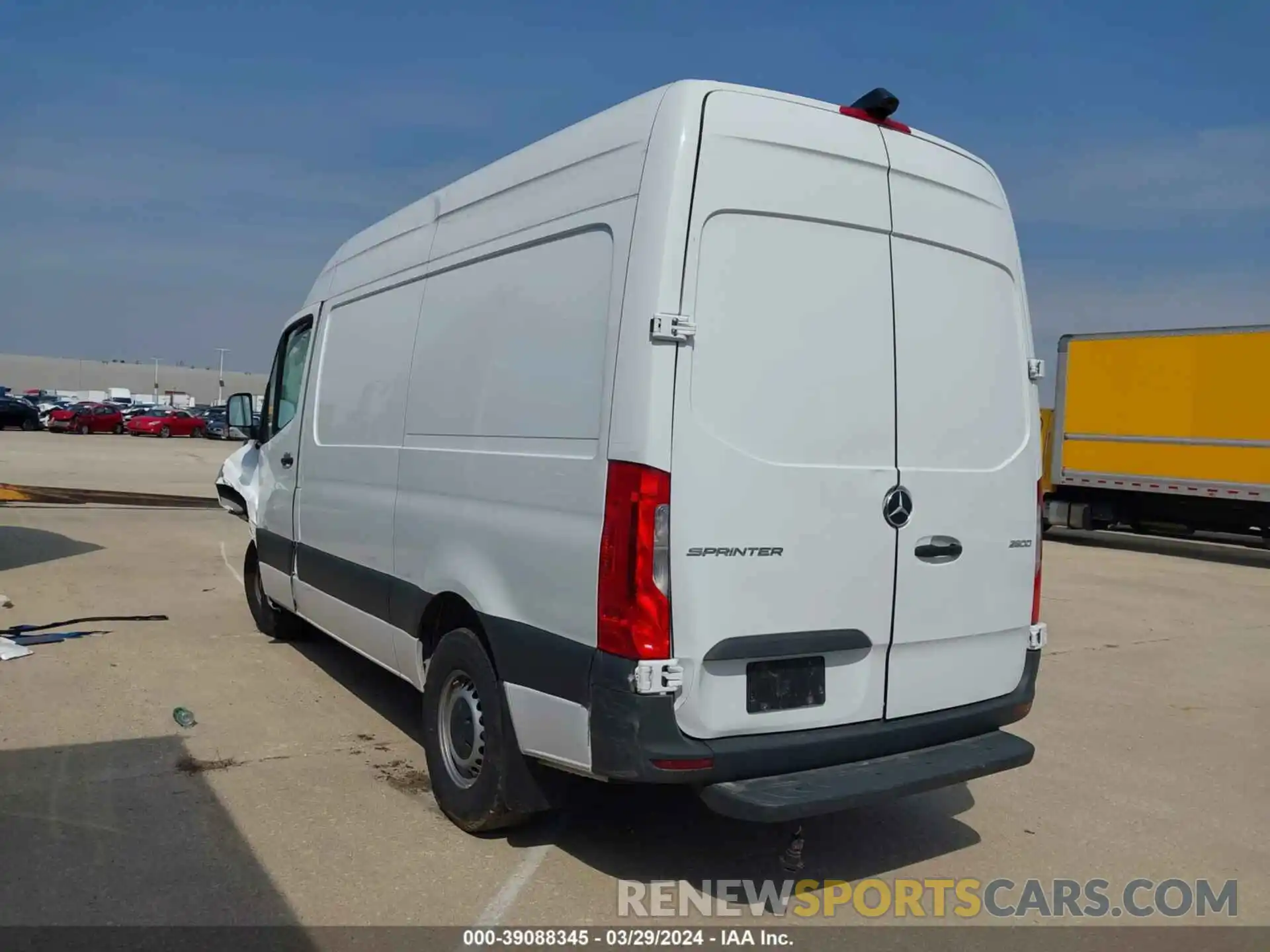 3 Фотография поврежденного автомобиля W1Y40BHY6PT142722 MERCEDES-BENZ SPRINTER 2500 2023