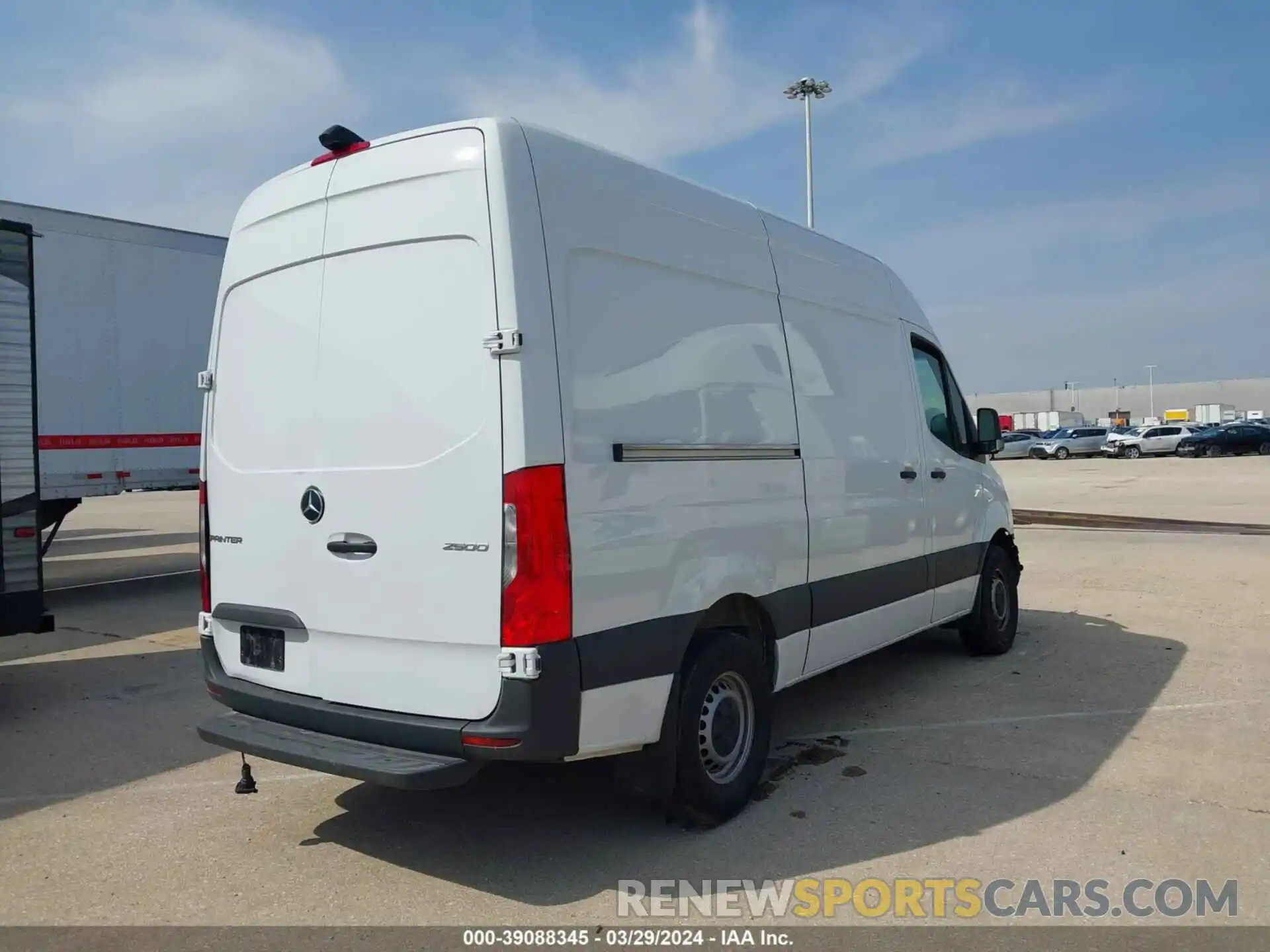 4 Photograph of a damaged car W1Y40BHY6PT142722 MERCEDES-BENZ SPRINTER 2500 2023