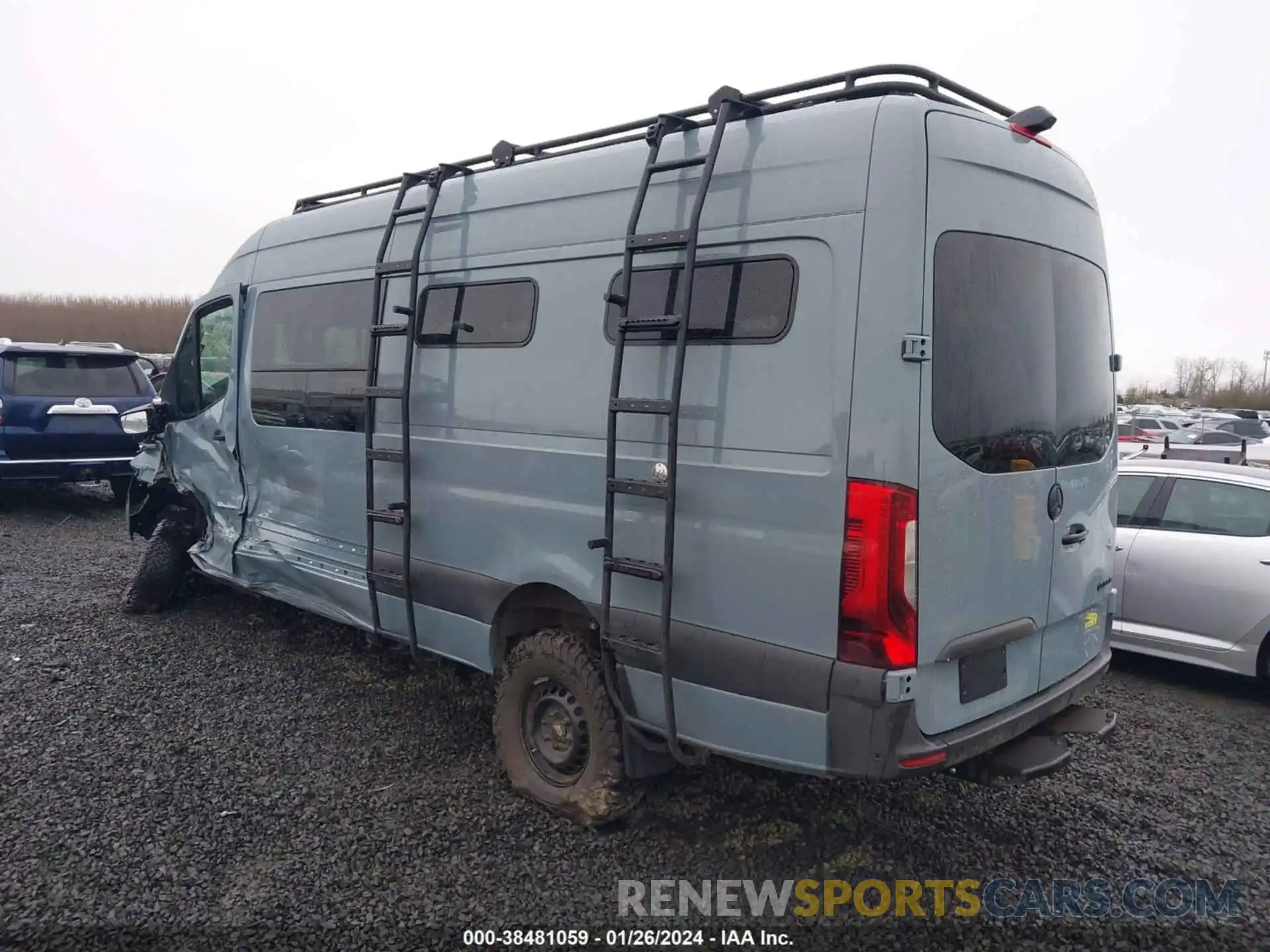 3 Photograph of a damaged car W1Y4NCVY4PT133495 MERCEDES-BENZ SPRINTER 2500 2023