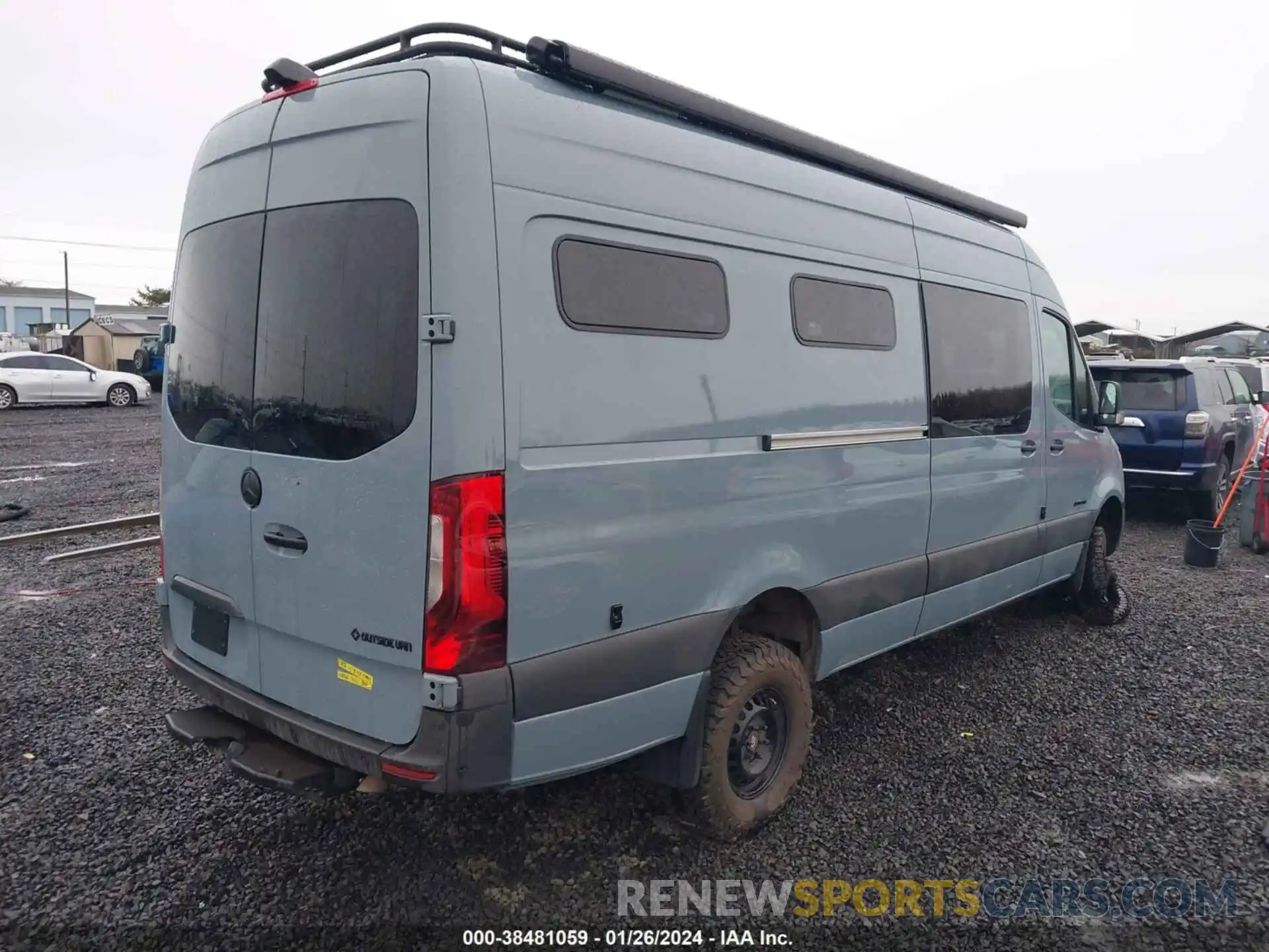 4 Photograph of a damaged car W1Y4NCVY4PT133495 MERCEDES-BENZ SPRINTER 2500 2023