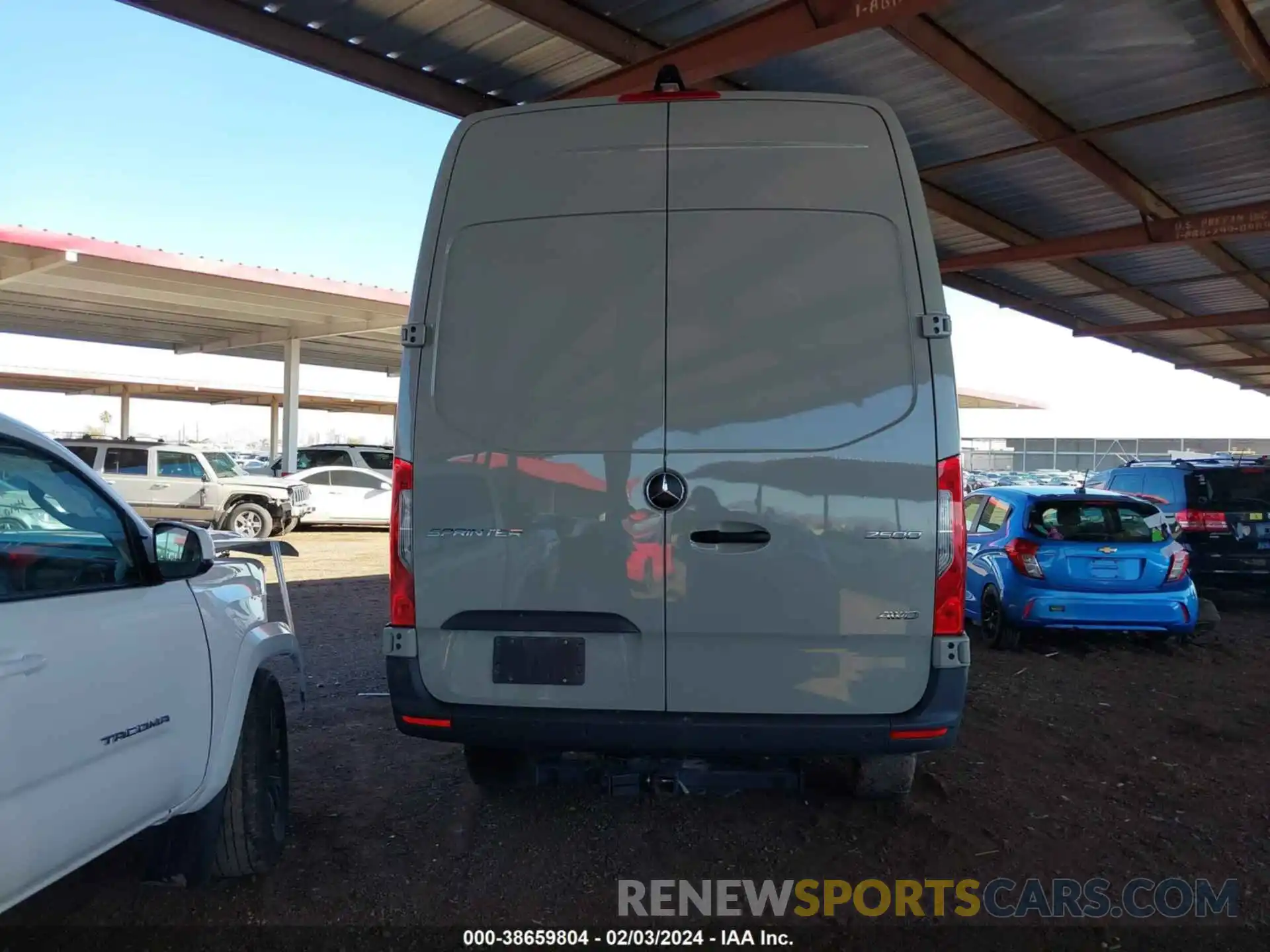 16 Photograph of a damaged car W1Y4NCVY5PT122358 MERCEDES-BENZ SPRINTER 2500 2023