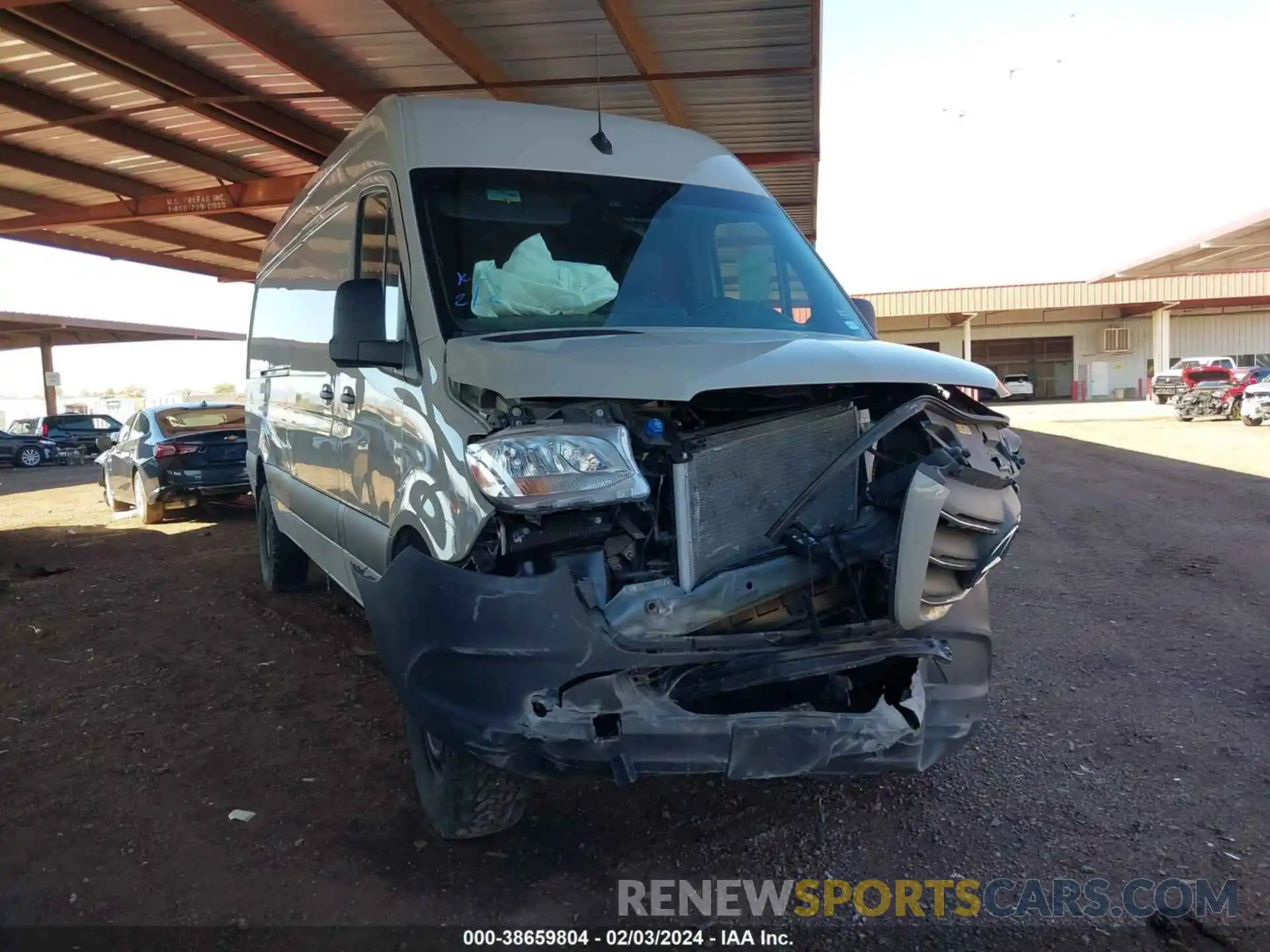 6 Photograph of a damaged car W1Y4NCVY5PT122358 MERCEDES-BENZ SPRINTER 2500 2023