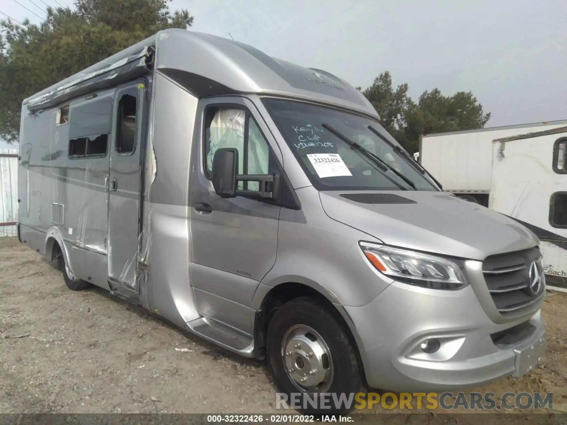 7 Photograph of a damaged car W1X8E33Y4LN121208 MERCEDES-BENZ SPRINTER CAB CHASSIS 2020