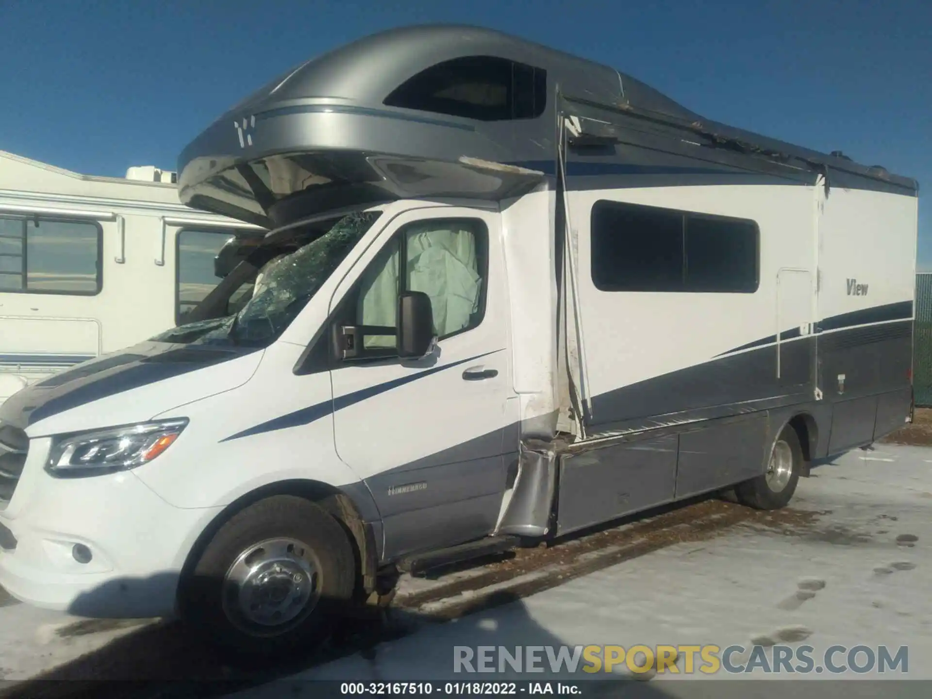 2 Photograph of a damaged car W1X8E33Y4MN151682 MERCEDES-BENZ SPRINTER CAB CHASSIS 2021