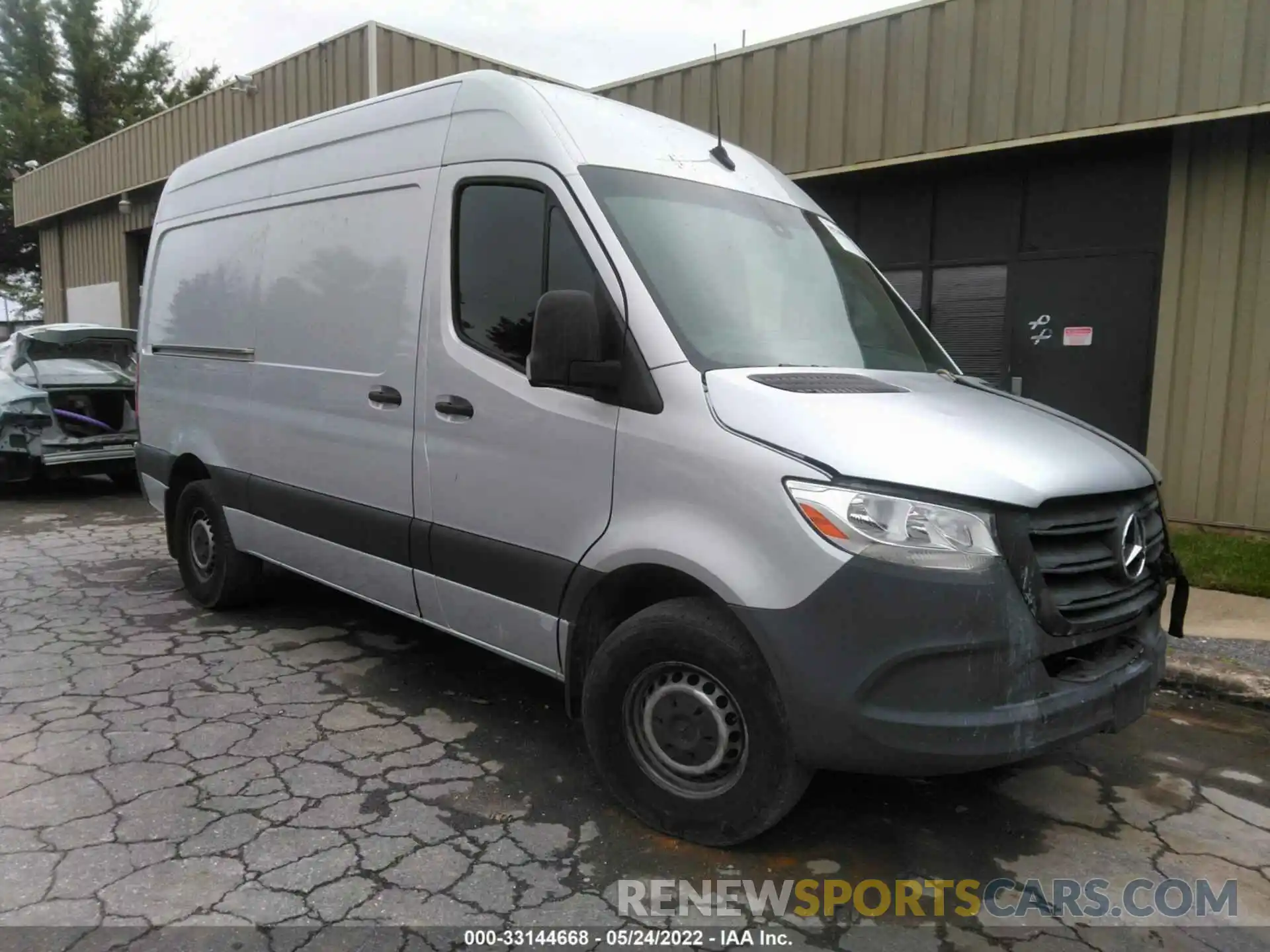 1 Photograph of a damaged car W1W70BGY1KT017272 MERCEDES-BENZ SPRINTER CARGO VAN 2019