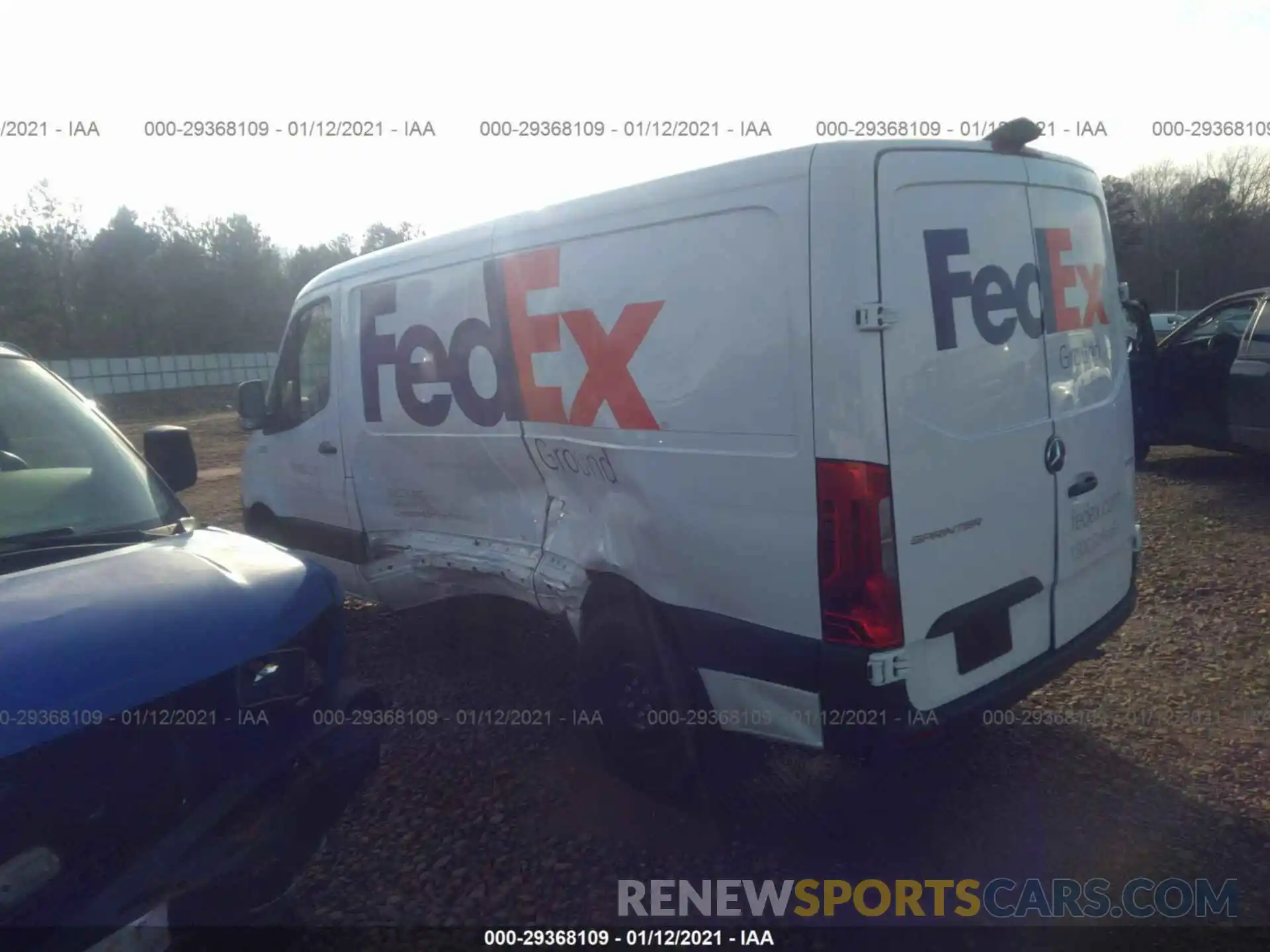 3 Photograph of a damaged car W1W70BGY1KT017790 MERCEDES-BENZ SPRINTER CARGO VAN 2019