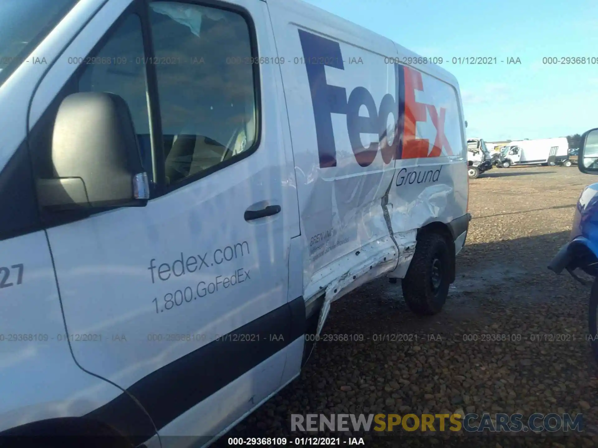 6 Photograph of a damaged car W1W70BGY1KT017790 MERCEDES-BENZ SPRINTER CARGO VAN 2019