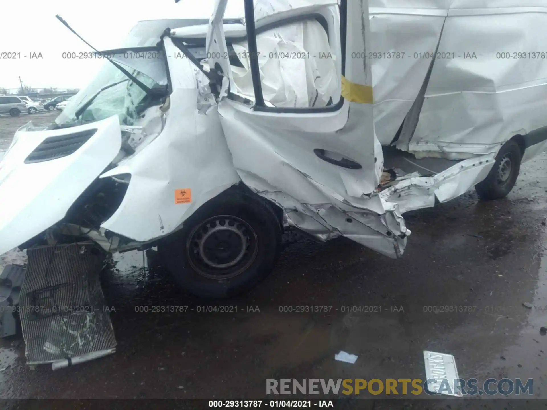 6 Photograph of a damaged car W1Y40CHY5KT019010 MERCEDES-BENZ SPRINTER CARGO VAN 2019