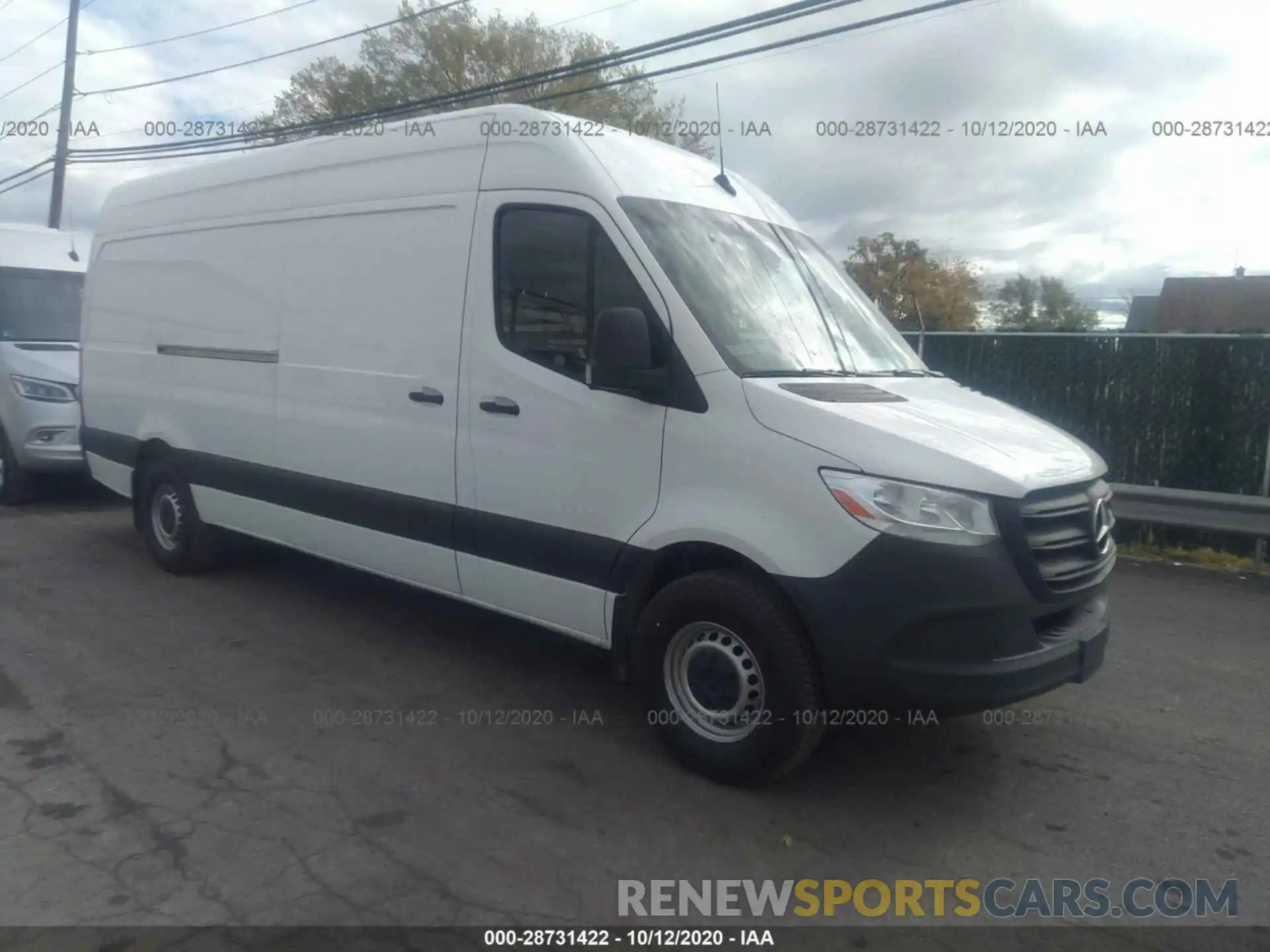 1 Photograph of a damaged car WD3BF1ED4KT009417 MERCEDES-BENZ SPRINTER CARGO VAN 2019